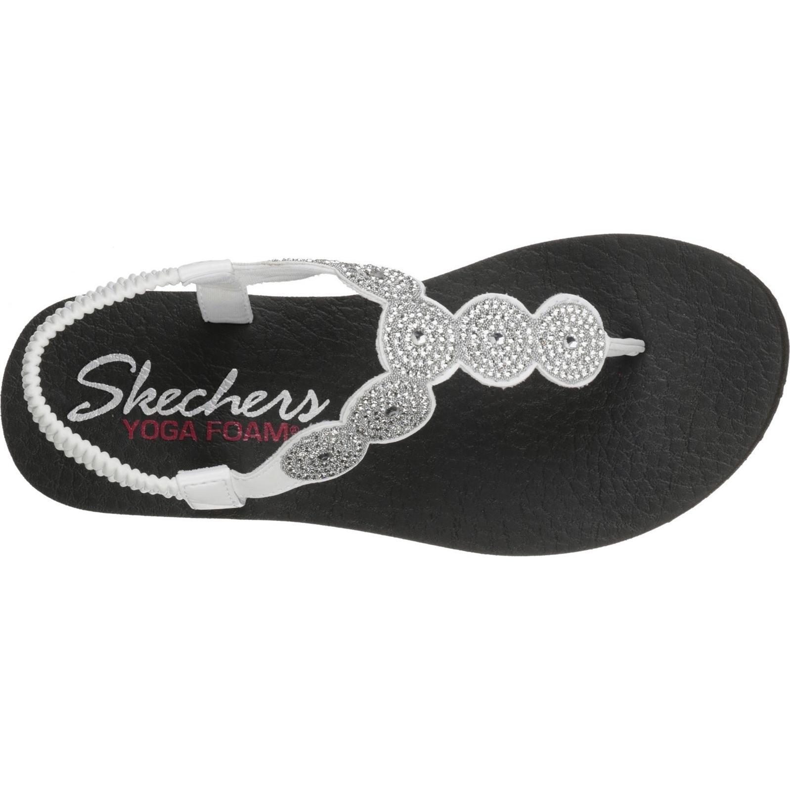 Skechers Meditation Stars & Sparkle Slip On Sandal