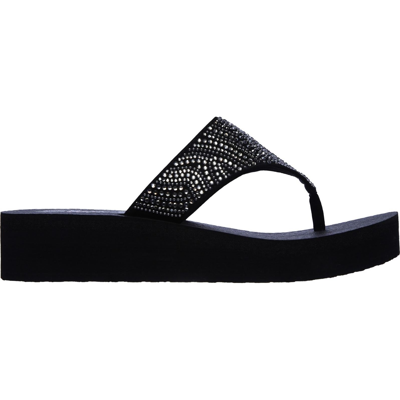 Skechers Vinyasa Stone Candy Slip On Toe Post Sandals