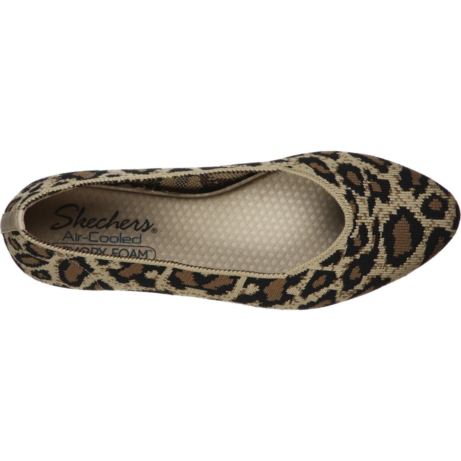 Skechers Cleo Claw-Some Slip On Canvas Shoes