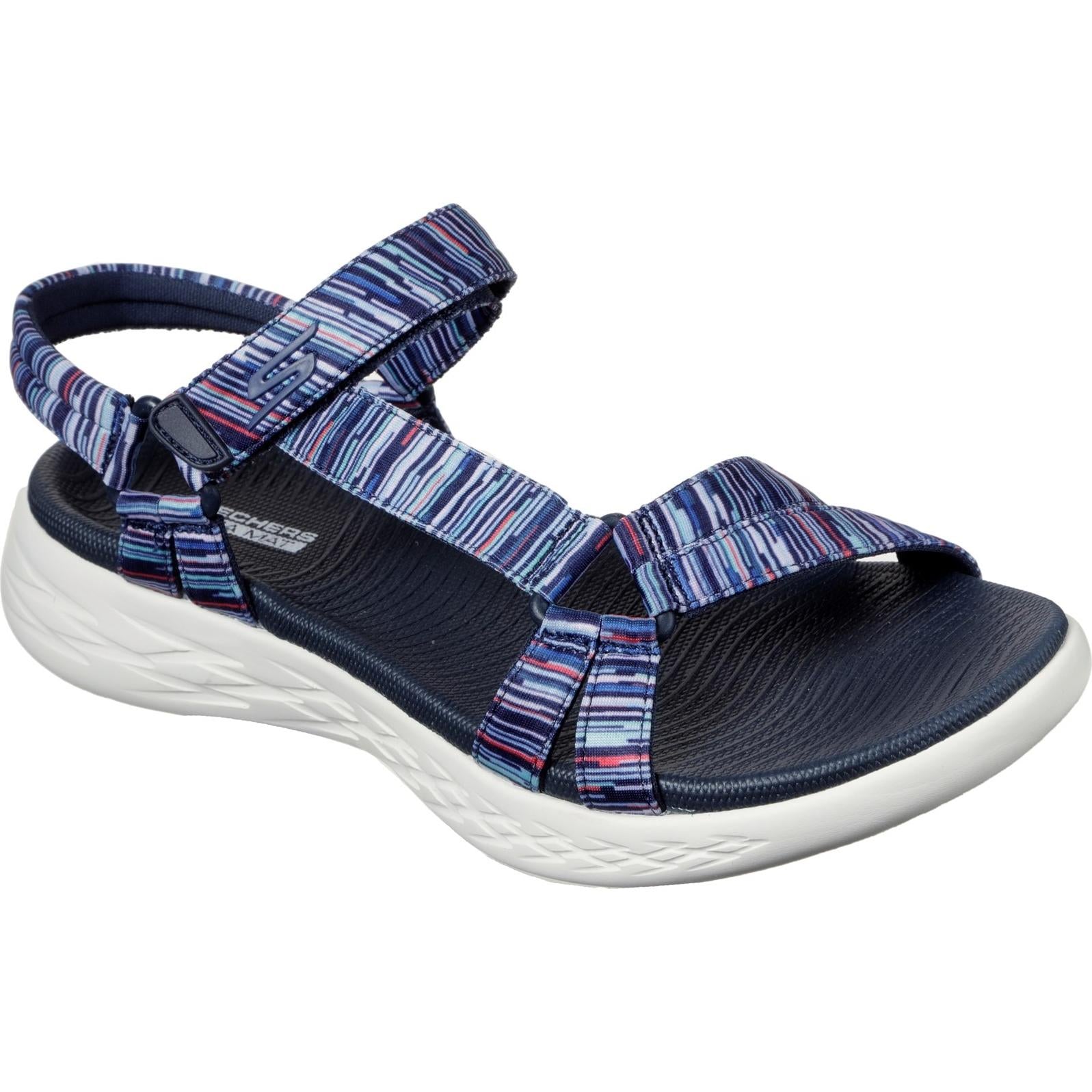 Skechers On The Go 600 Electric Touch Fastening Sandal