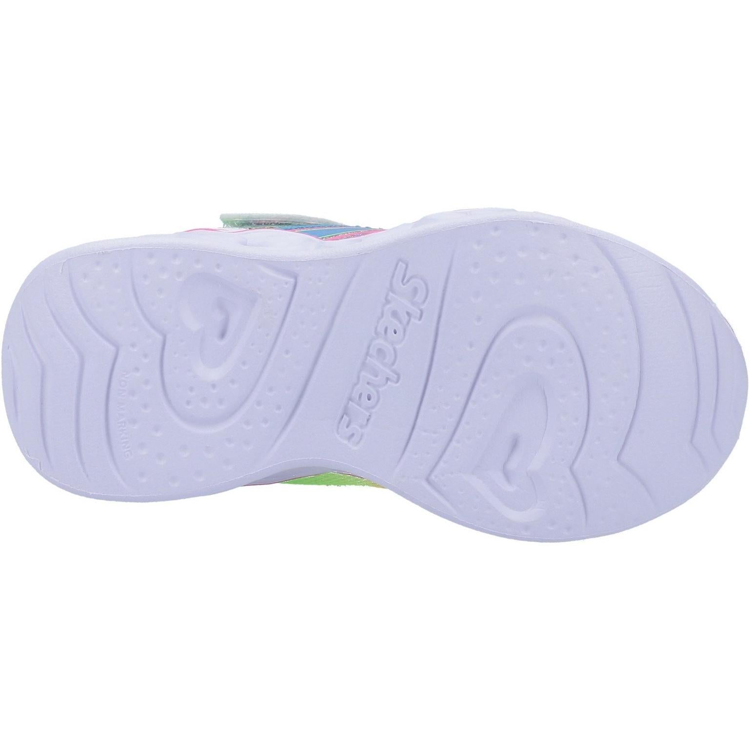 Skechers S Lights Heart Lights Love Spark Touch Fastening Trainer