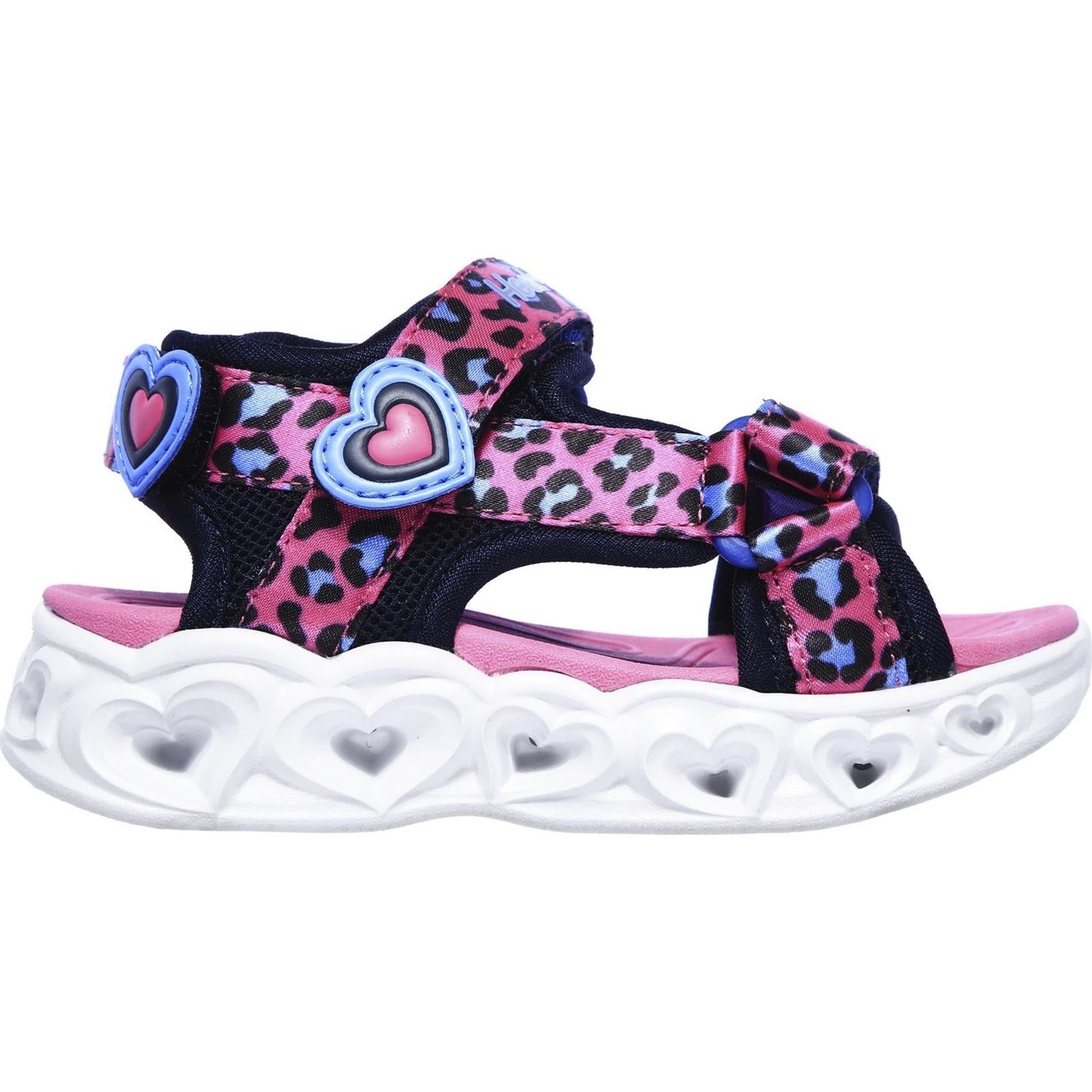 Skechers S Lights Heart Lights Savvy Cat Sandal