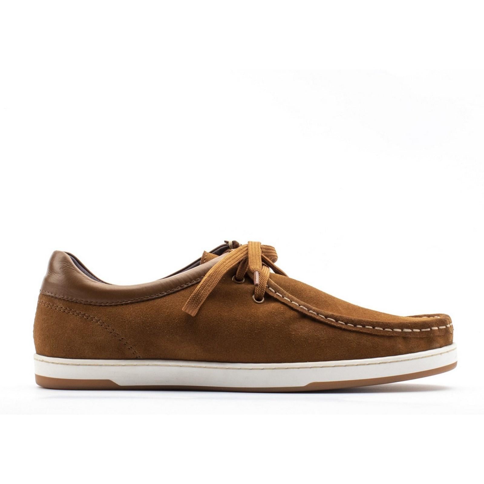 Base London Dougie Suede Lace Up Shoe