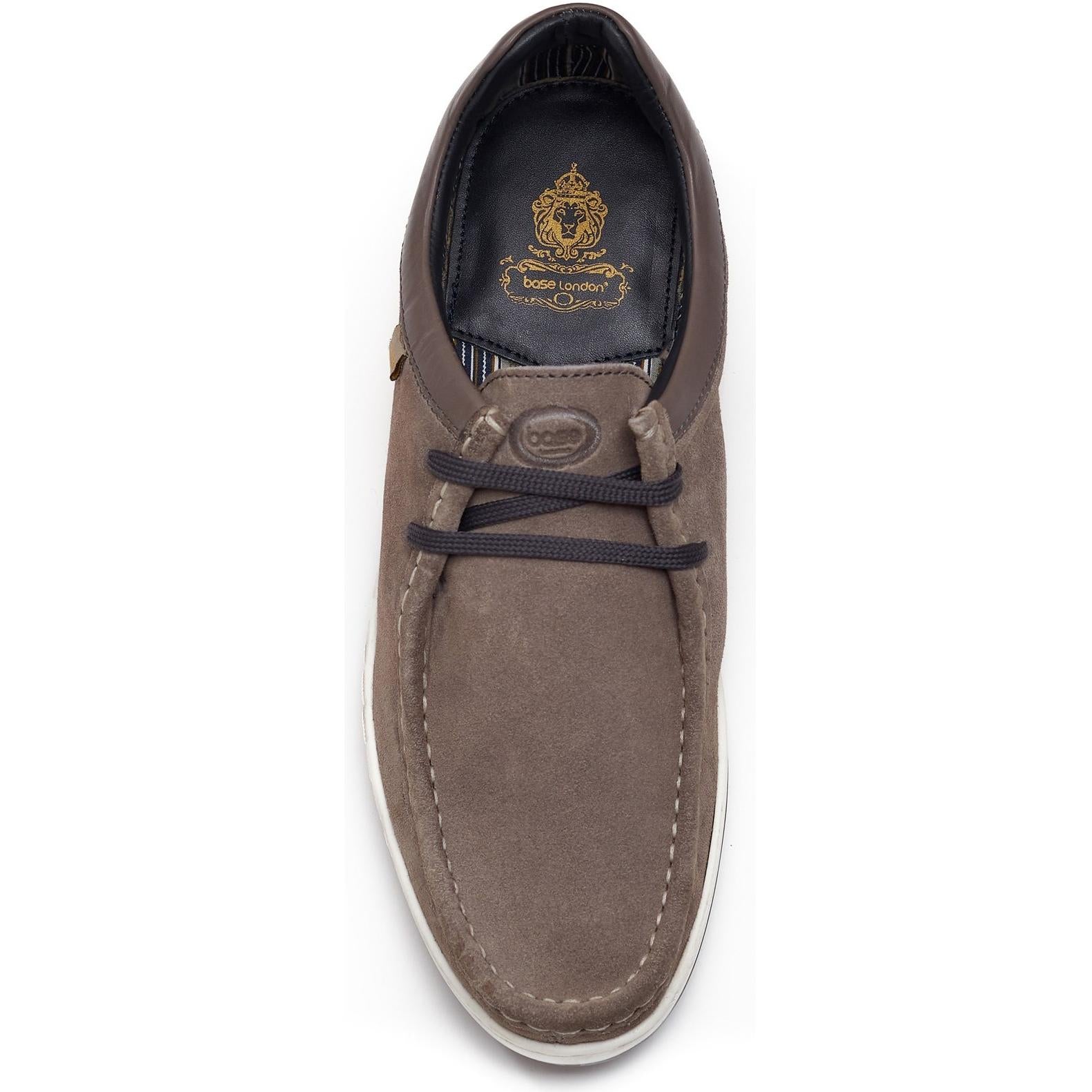 Base London Dougie Suede Lace Up Shoe