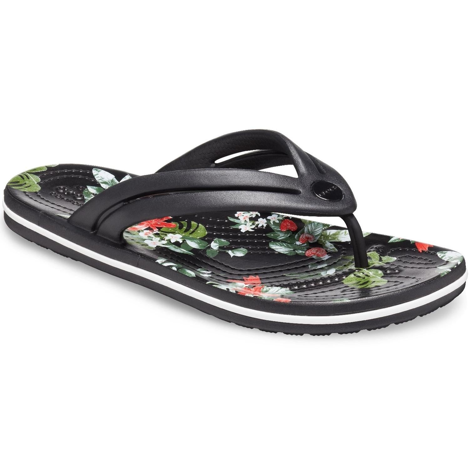 Crocs Crocband Floral Flip Sandals