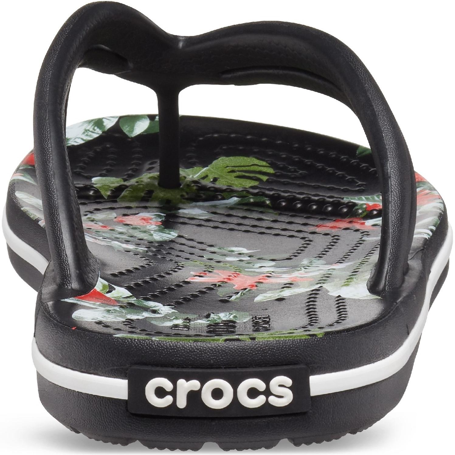 Crocs Crocband Floral Flip Sandals