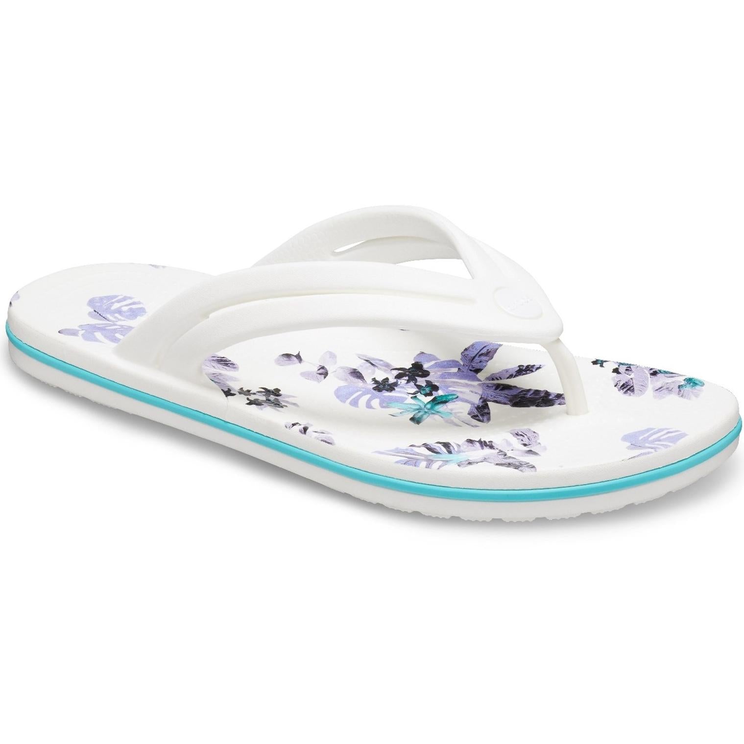 Crocs Crocband Floral Flip Sandals