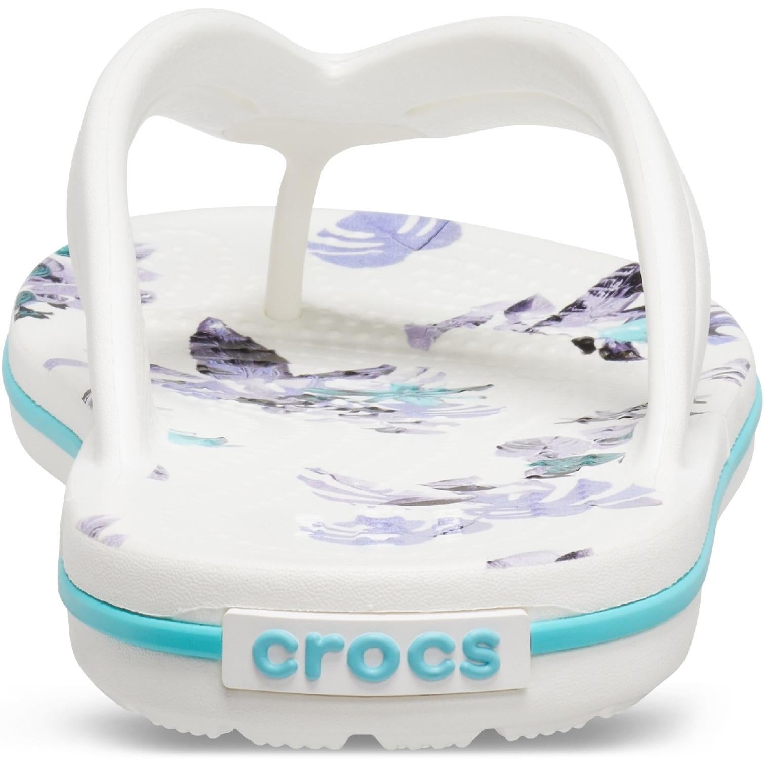 Crocs Crocband Floral Flip Sandals