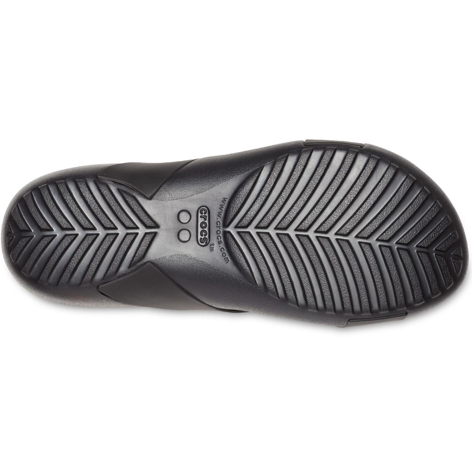 Crocs Serena Cross Band Slide Sandals