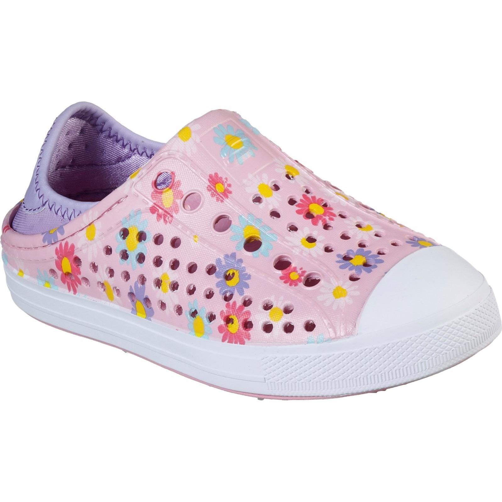 Skechers Guzman Steps Hello Daisy Slip On Shoes