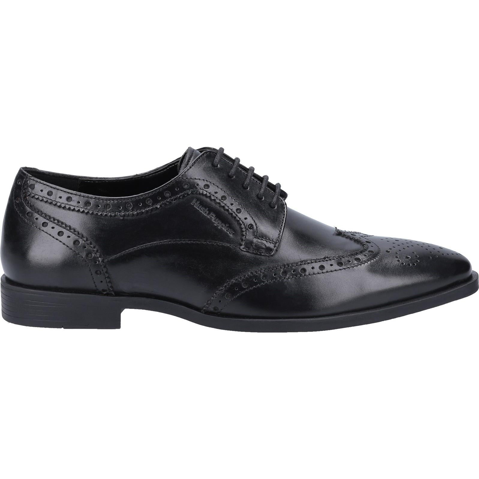 Hush Puppies Elliot Brogue School Shoe