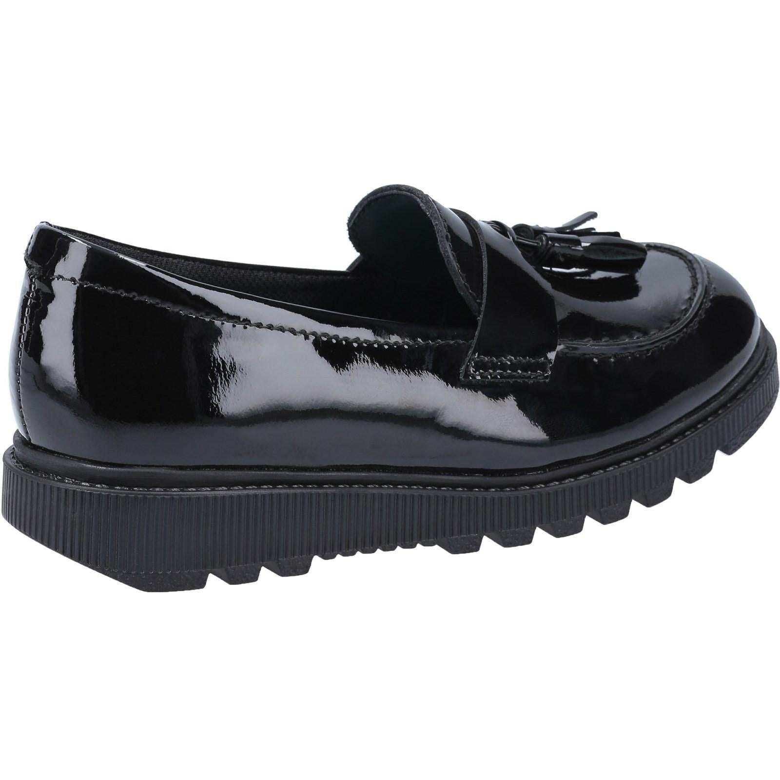 Hush Puppies Karen Junior Patent School Shoe