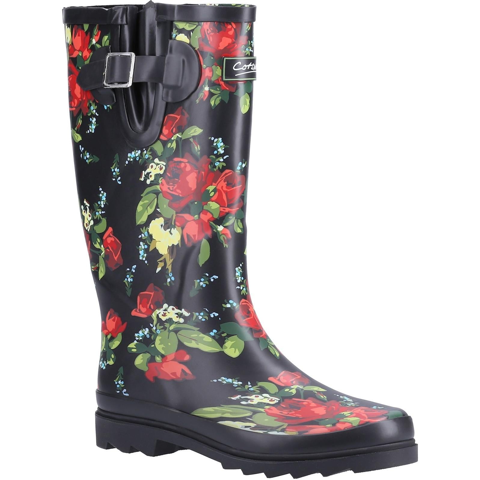Cotswold Blossom Welly Boots