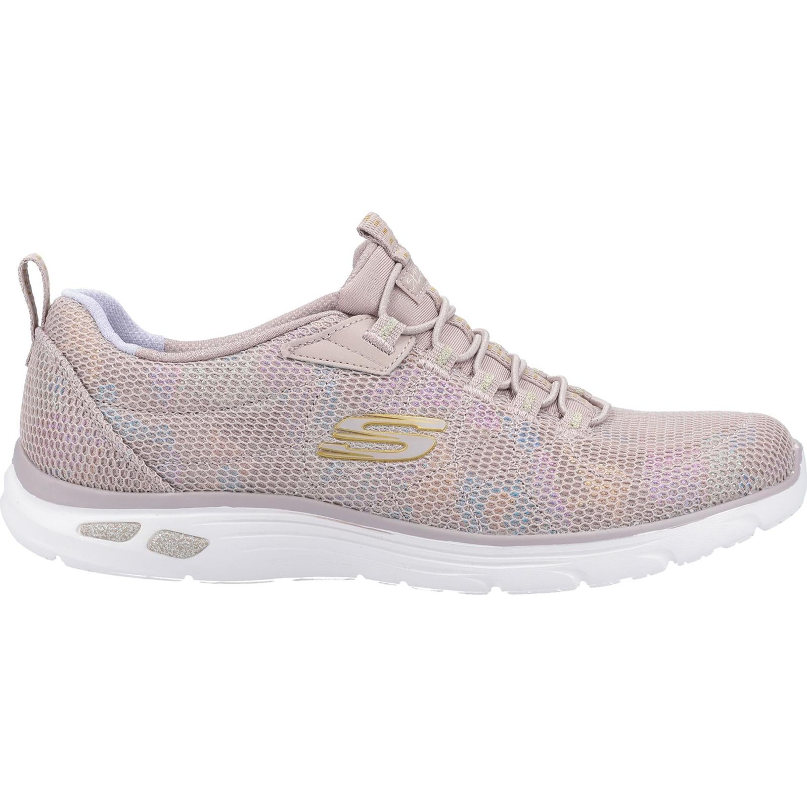 Skechers Relaxed Fit Empire D'Lux Bungee Laced Trainer