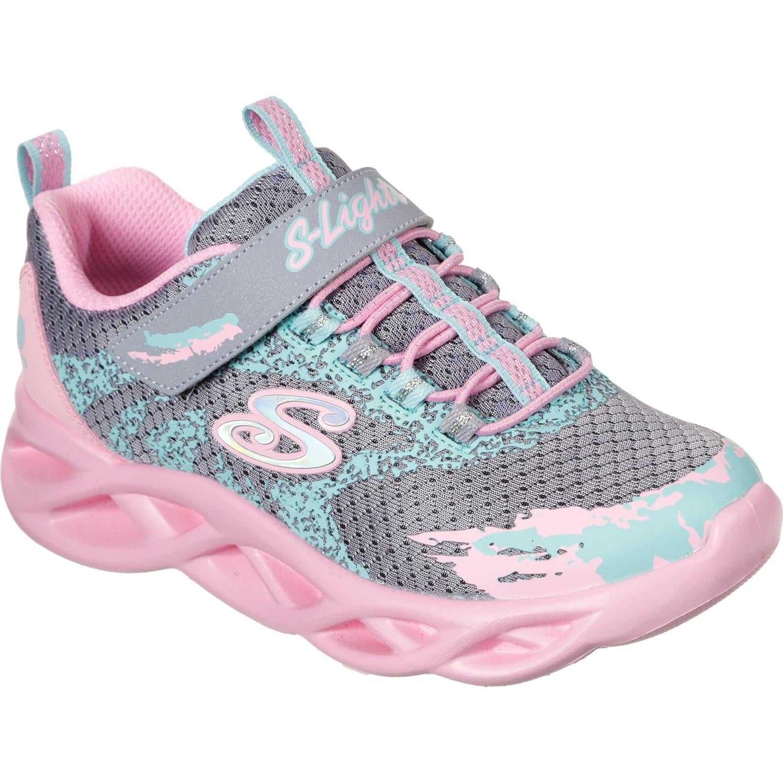 Skechers S Lights Twisty Brights Trainer