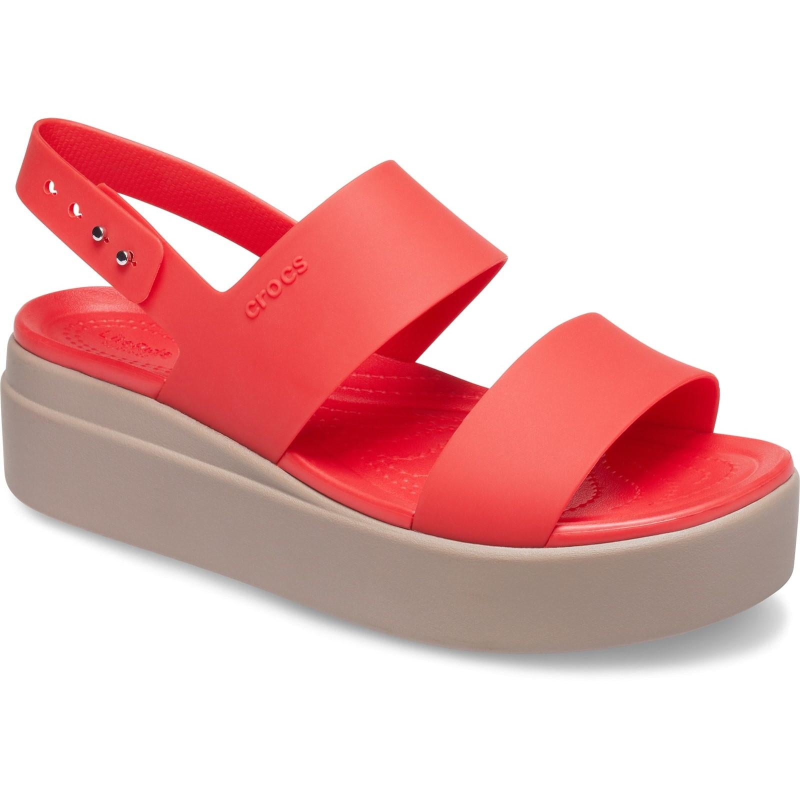 Crocs Brooklyn Low Wedge Platform Sandal