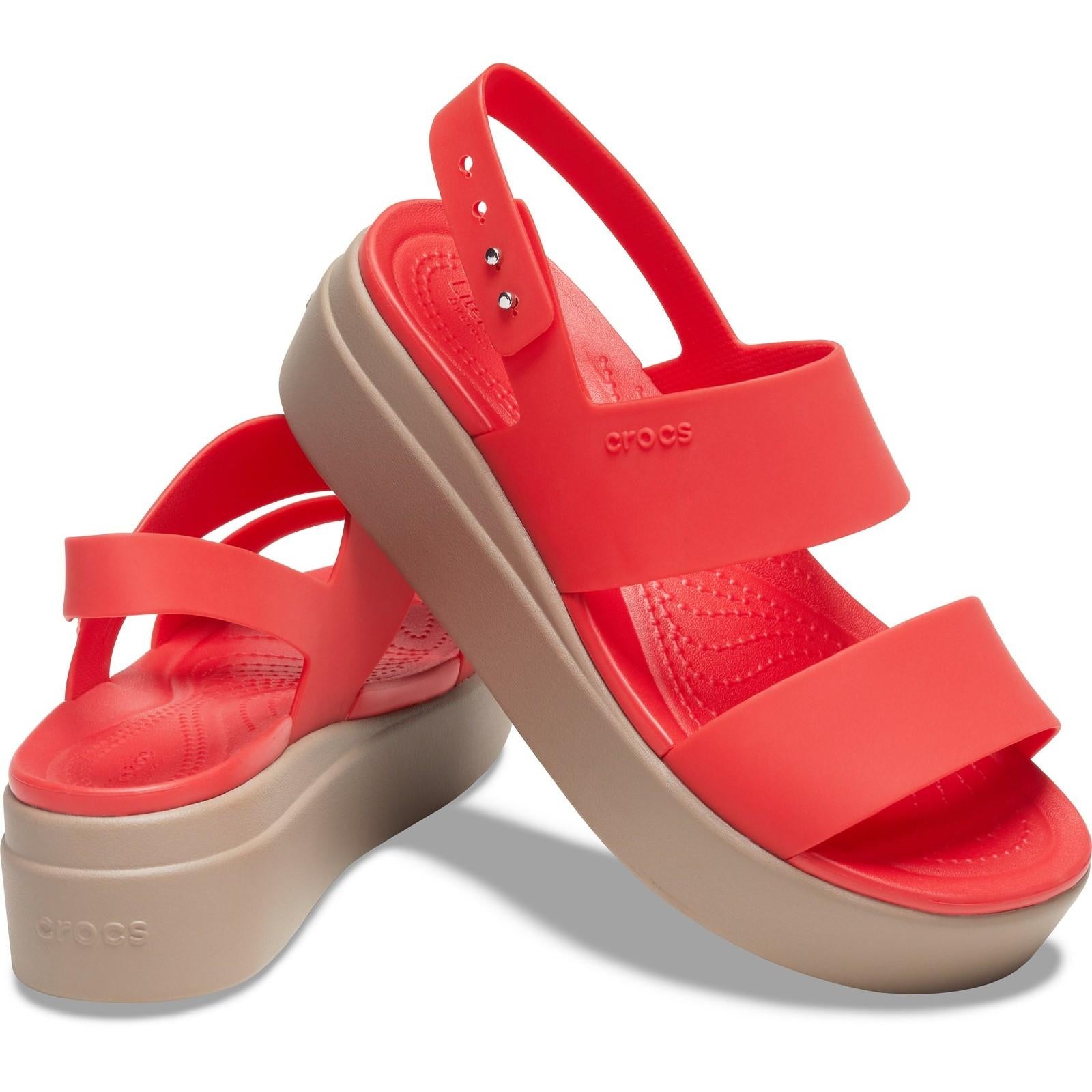 Crocs Brooklyn Low Wedge Platform Sandal