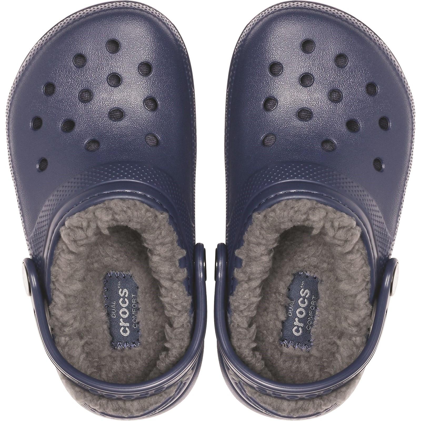 Crocs Classic Lined Slip On Clog Sandals