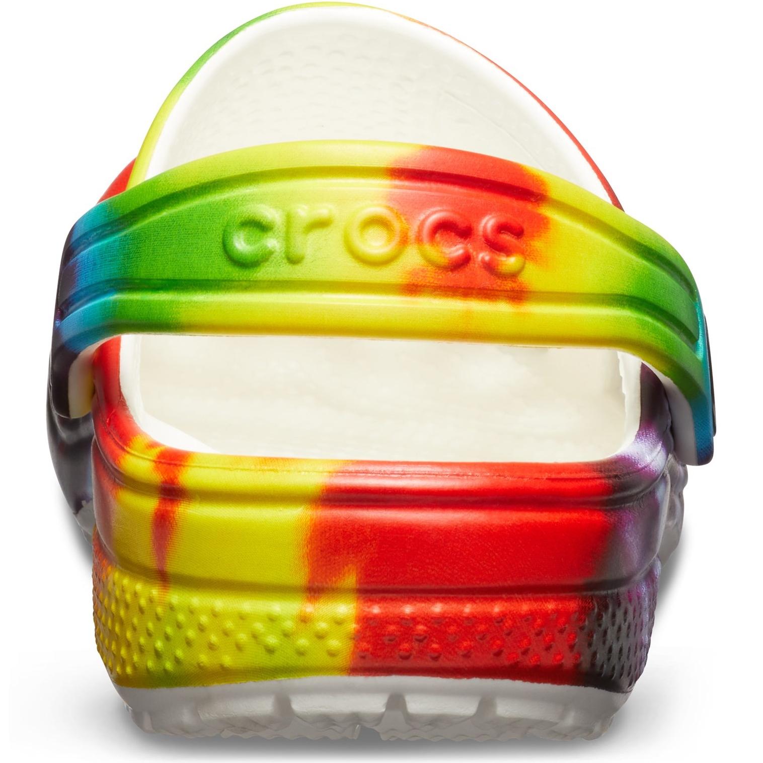 Crocs Classic Tie Dye Graphic Clog Sandals