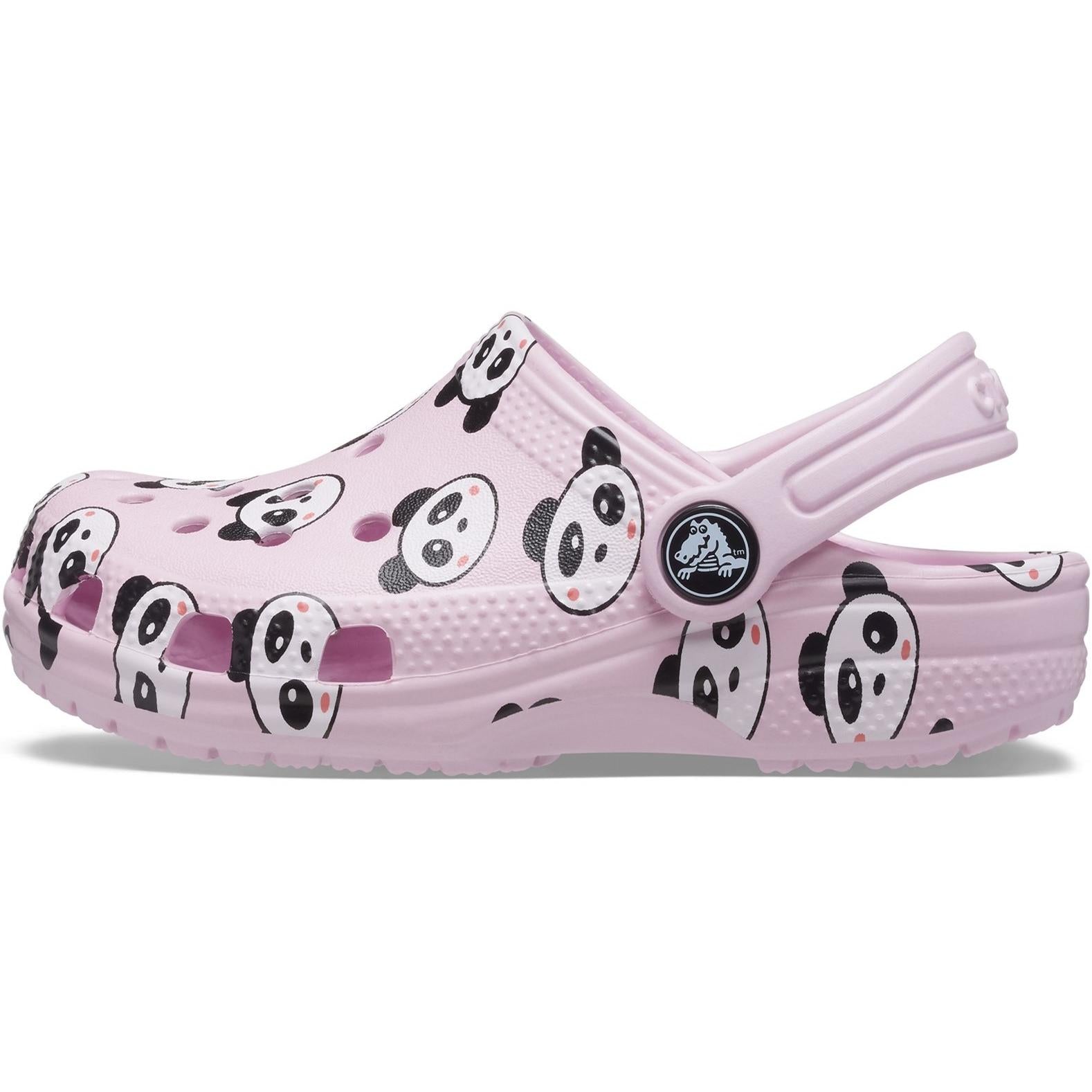 Crocs Classic Panda Print Clog Sandals