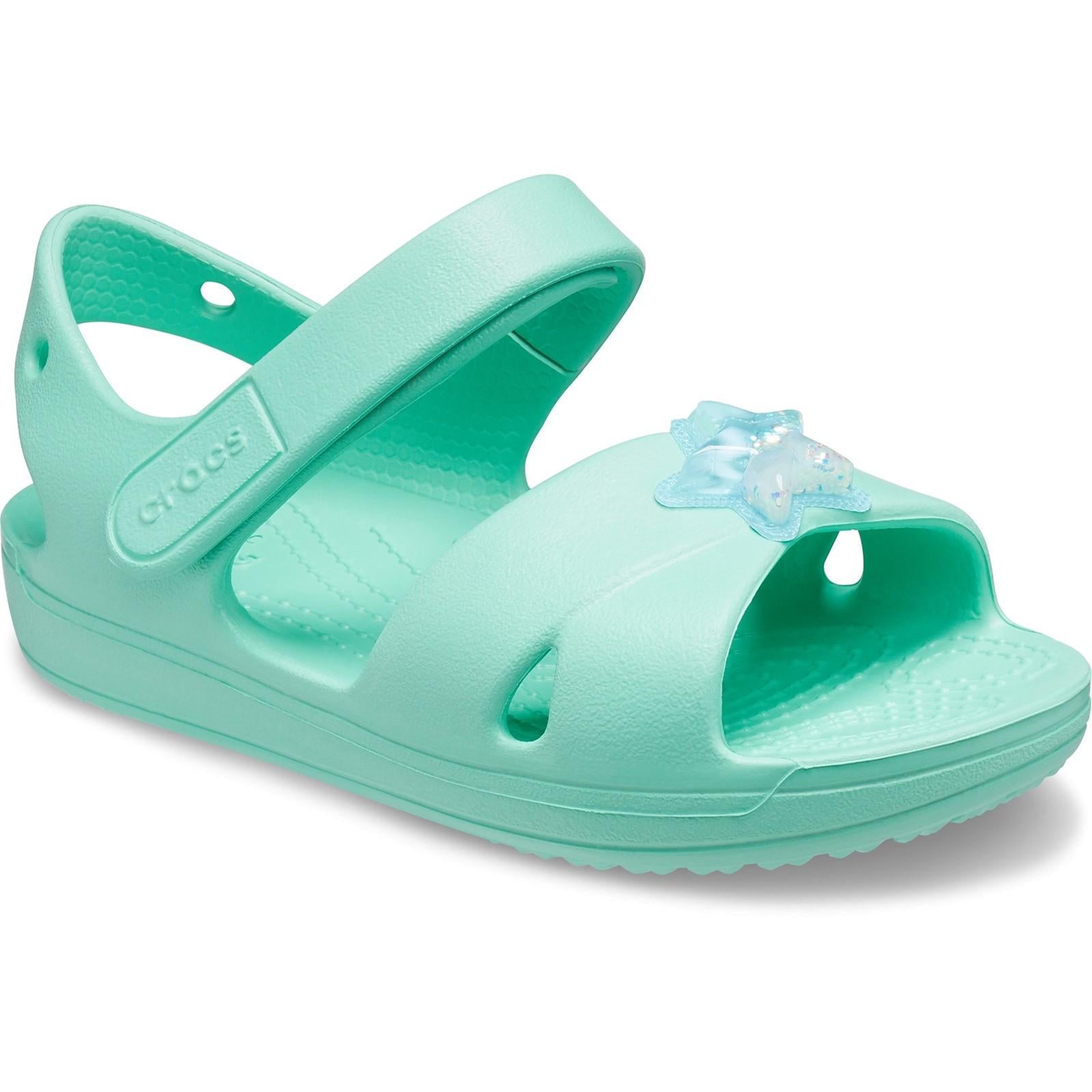 Crocs Classic Cross Strap Charm Sandal