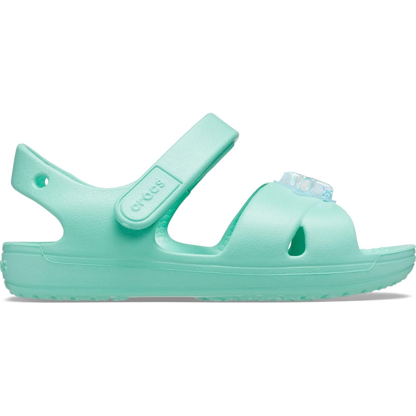 Crocs Classic Cross Strap Charm Sandal