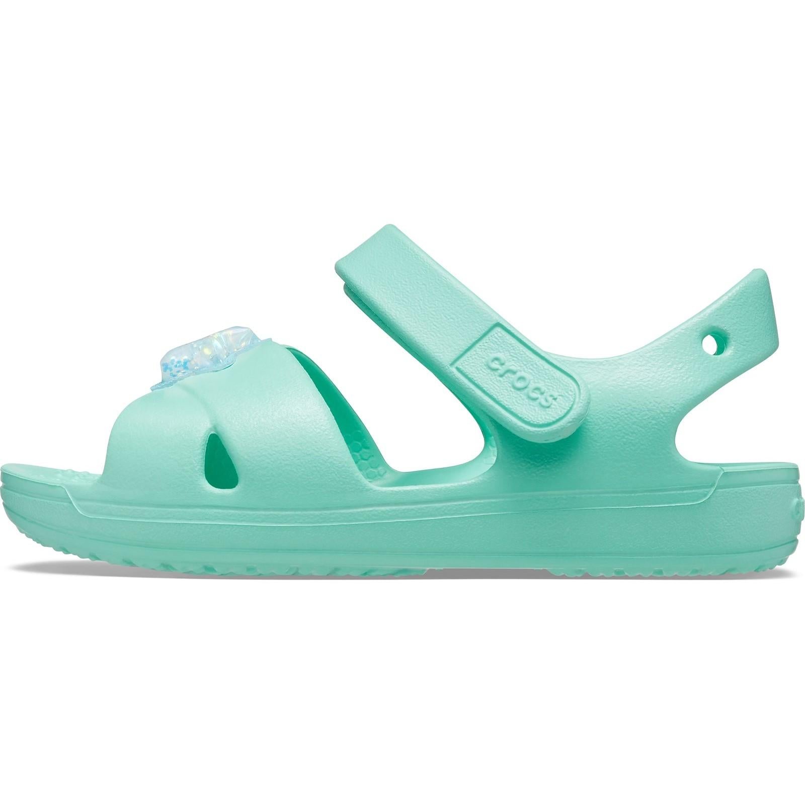 Crocs Classic Cross Strap Charm Sandal