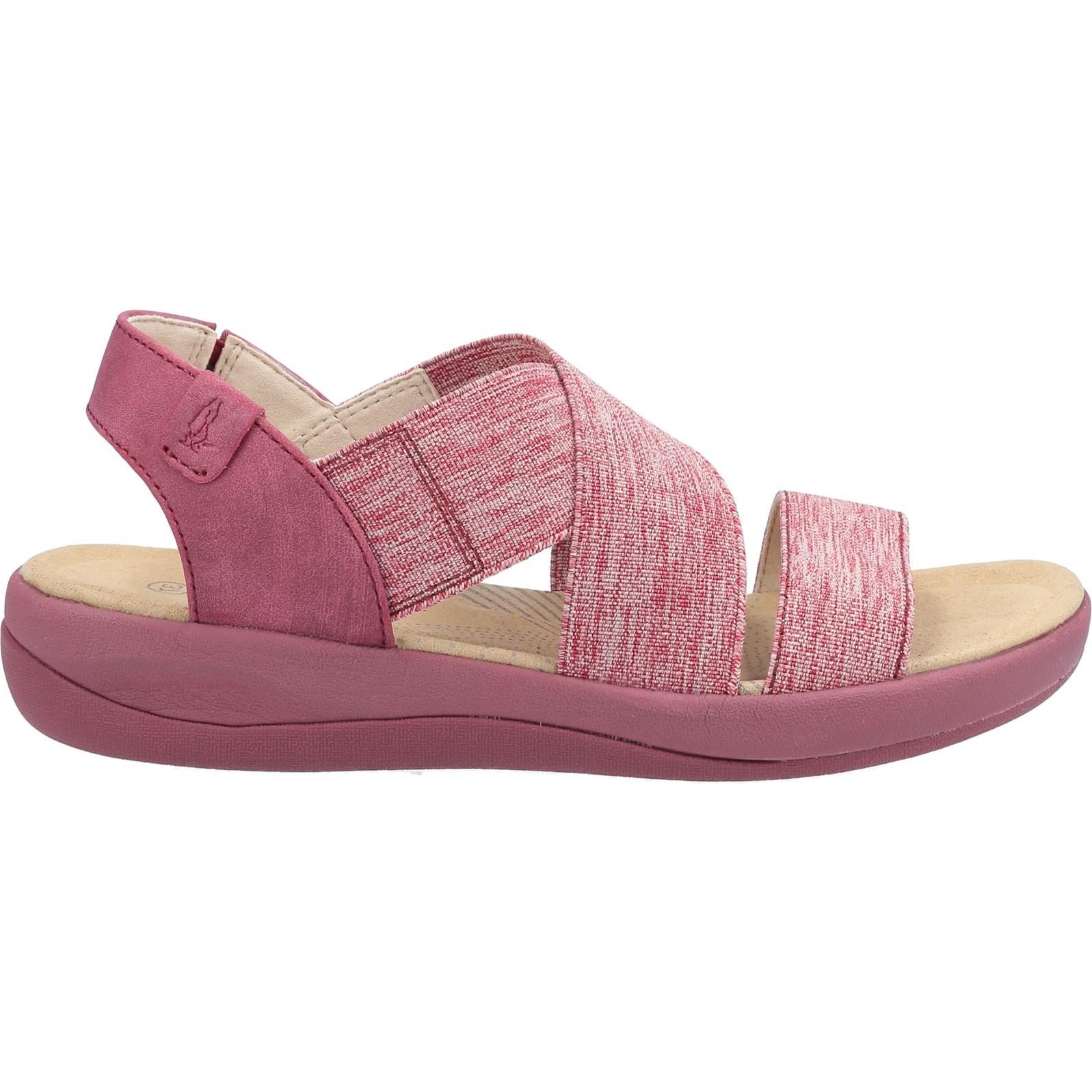 Hush Puppies Sophia Elastic Cross Strap Sandals