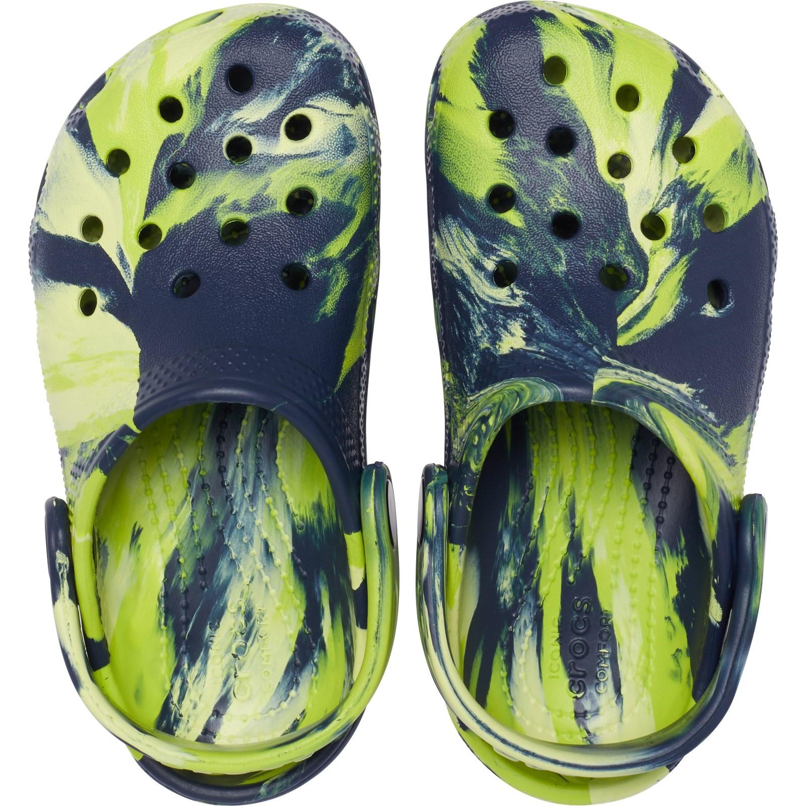 Crocs Classic Marbled Clog Shoes