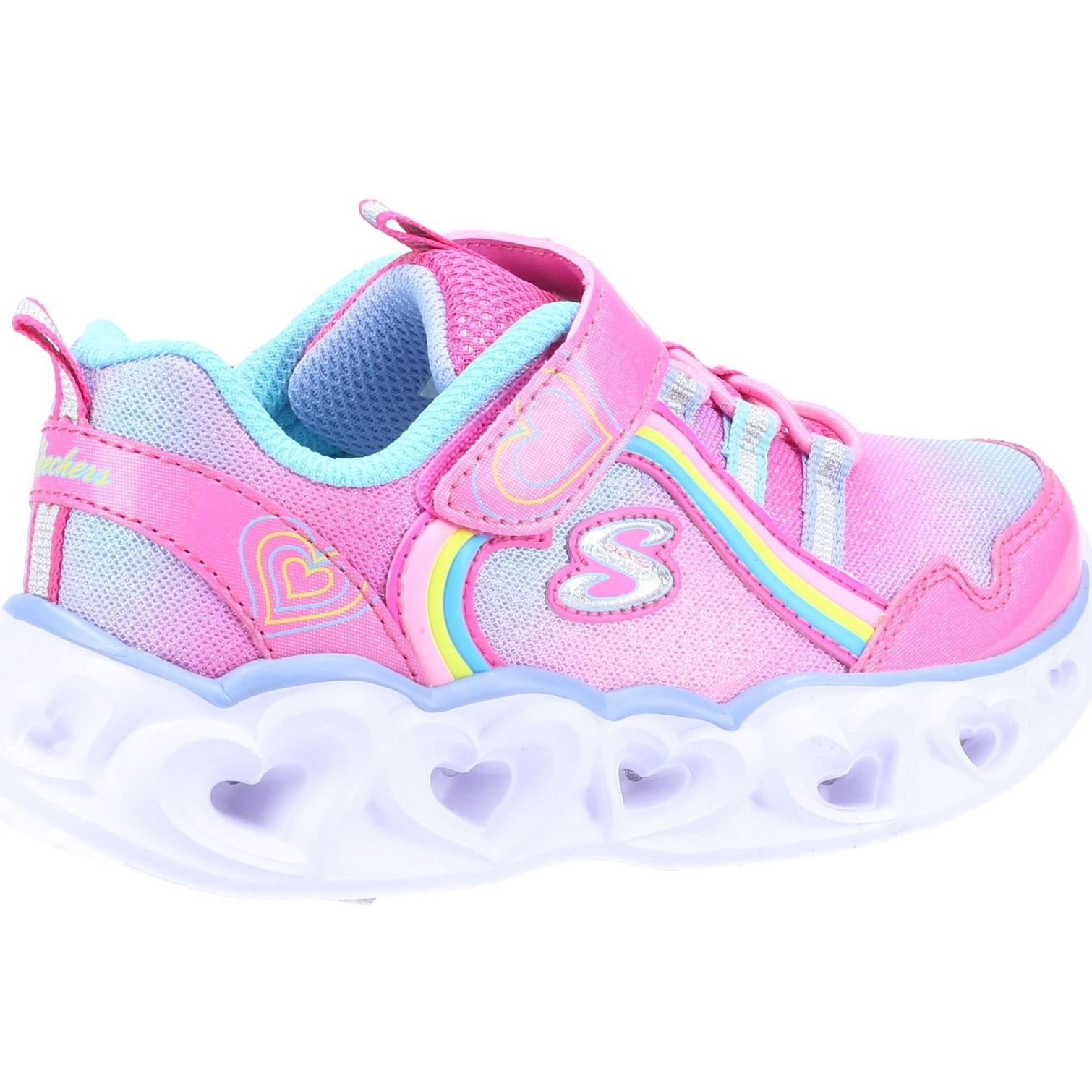 Skechers Heart Lights Rainbow Lux Sports Shoes