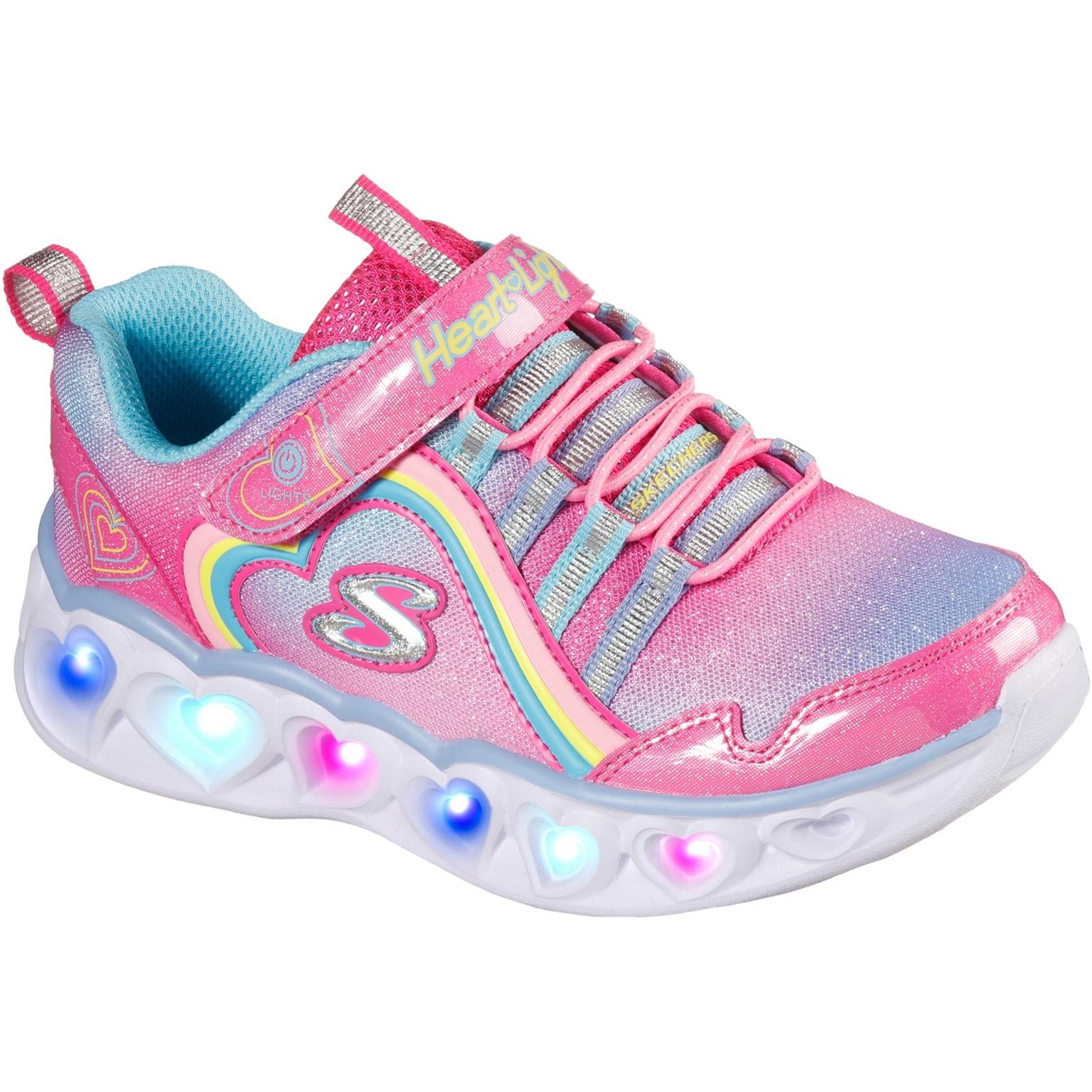 Skechers Heart Lights Rainbow Lux Sport Shoes