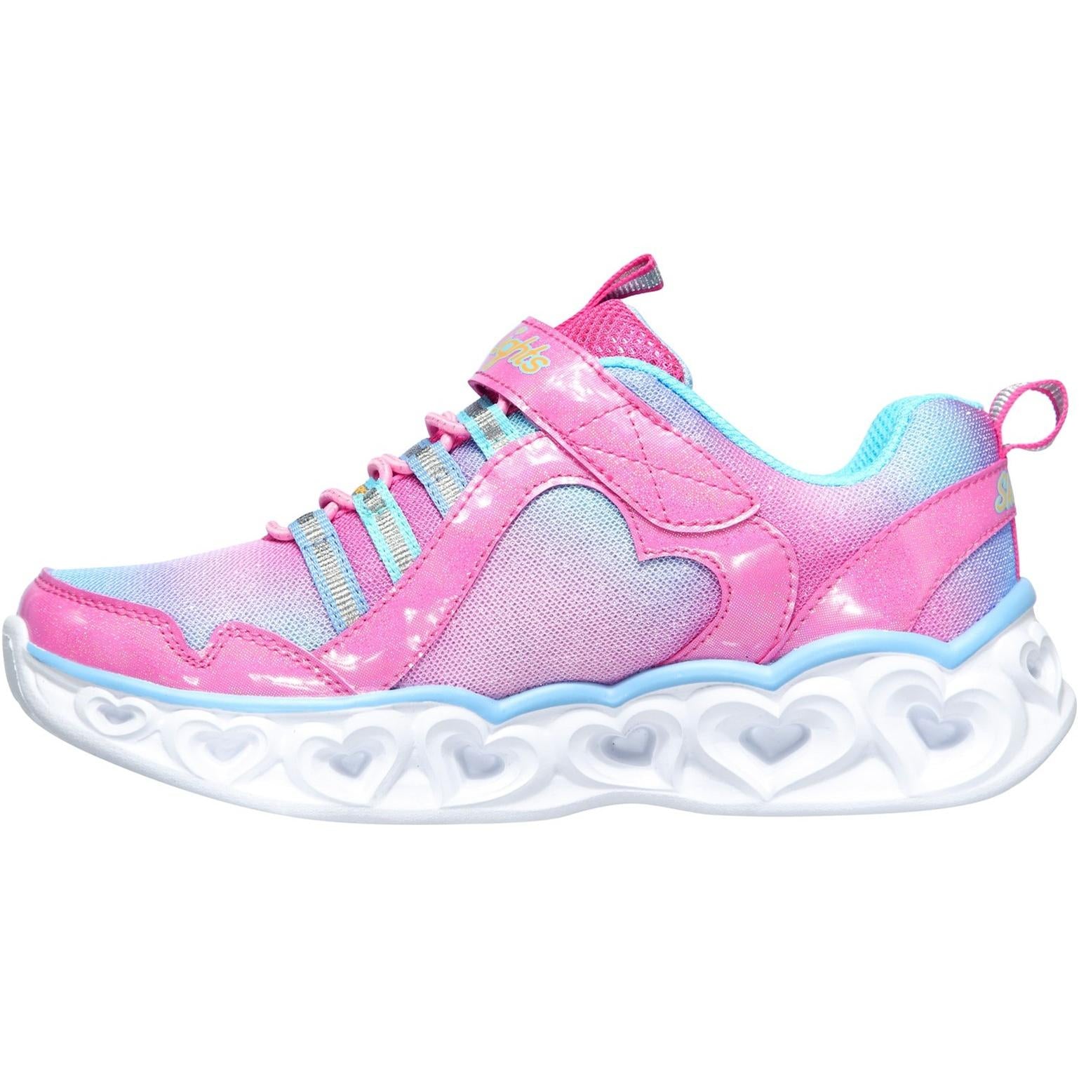 Skechers Heart Lights Rainbow Lux Sport Shoes