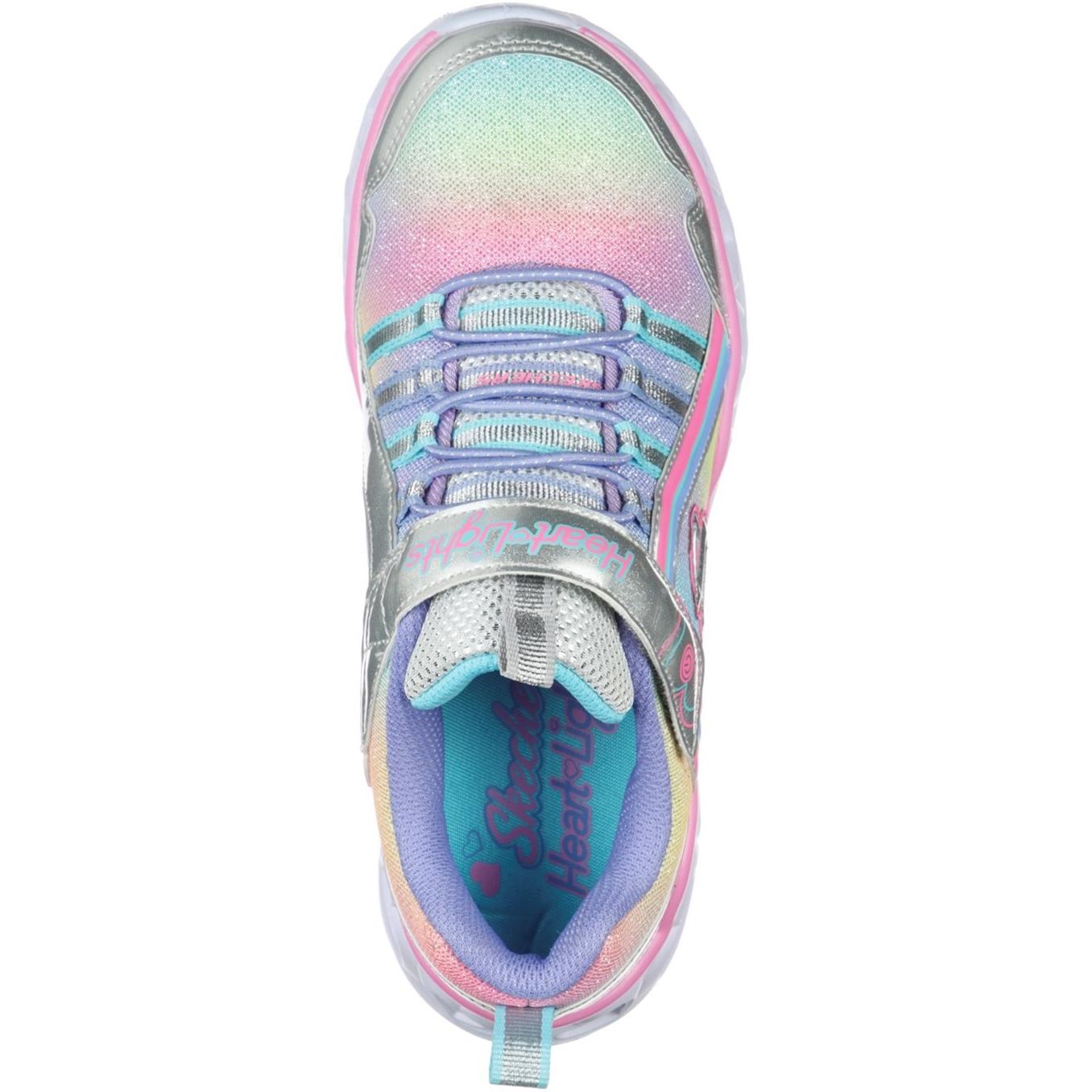 Skechers Heart Lights Rainbow Lux Sport Shoes