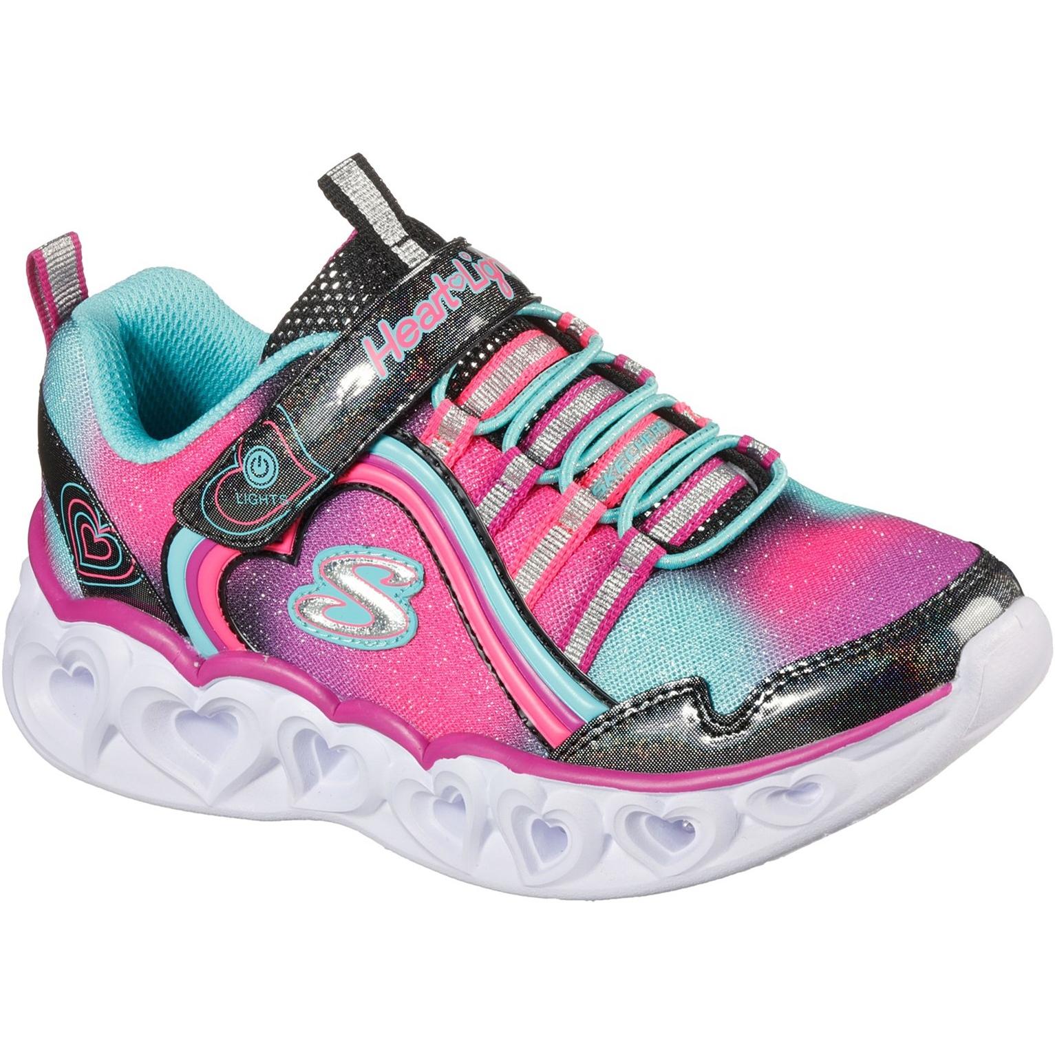 Skechers Heart Lights Rainbow Lux Sport Shoes