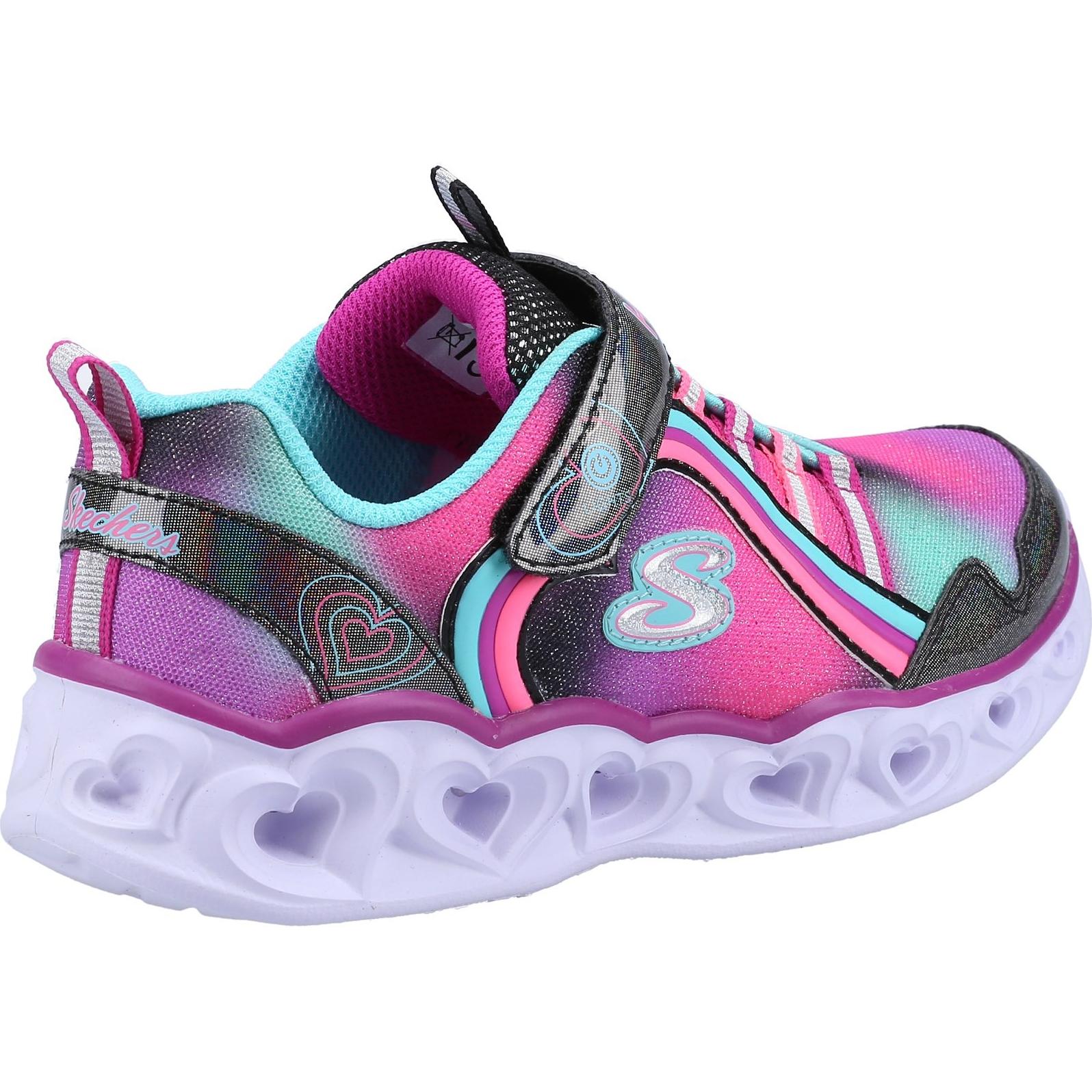 Skechers Heart Lights Rainbow Lux Sport Shoes