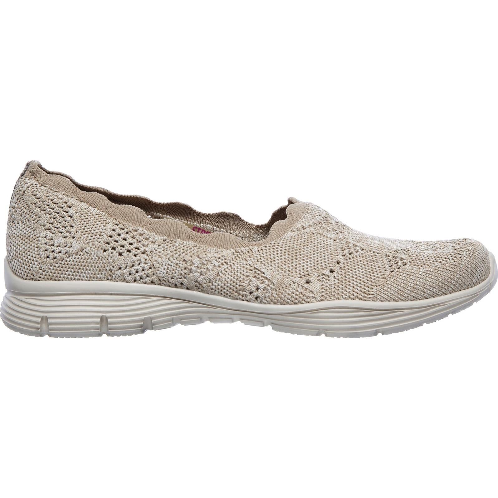 Skechers Seager Bases Covered Slip On Flats