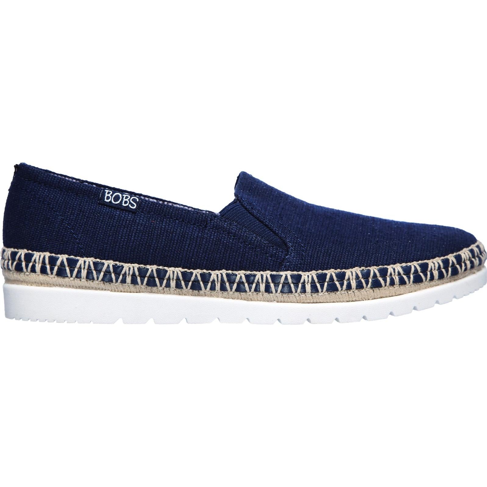 Skechers Bobs Flexpadrille 3.0 Dark Horse Canvas Shoe