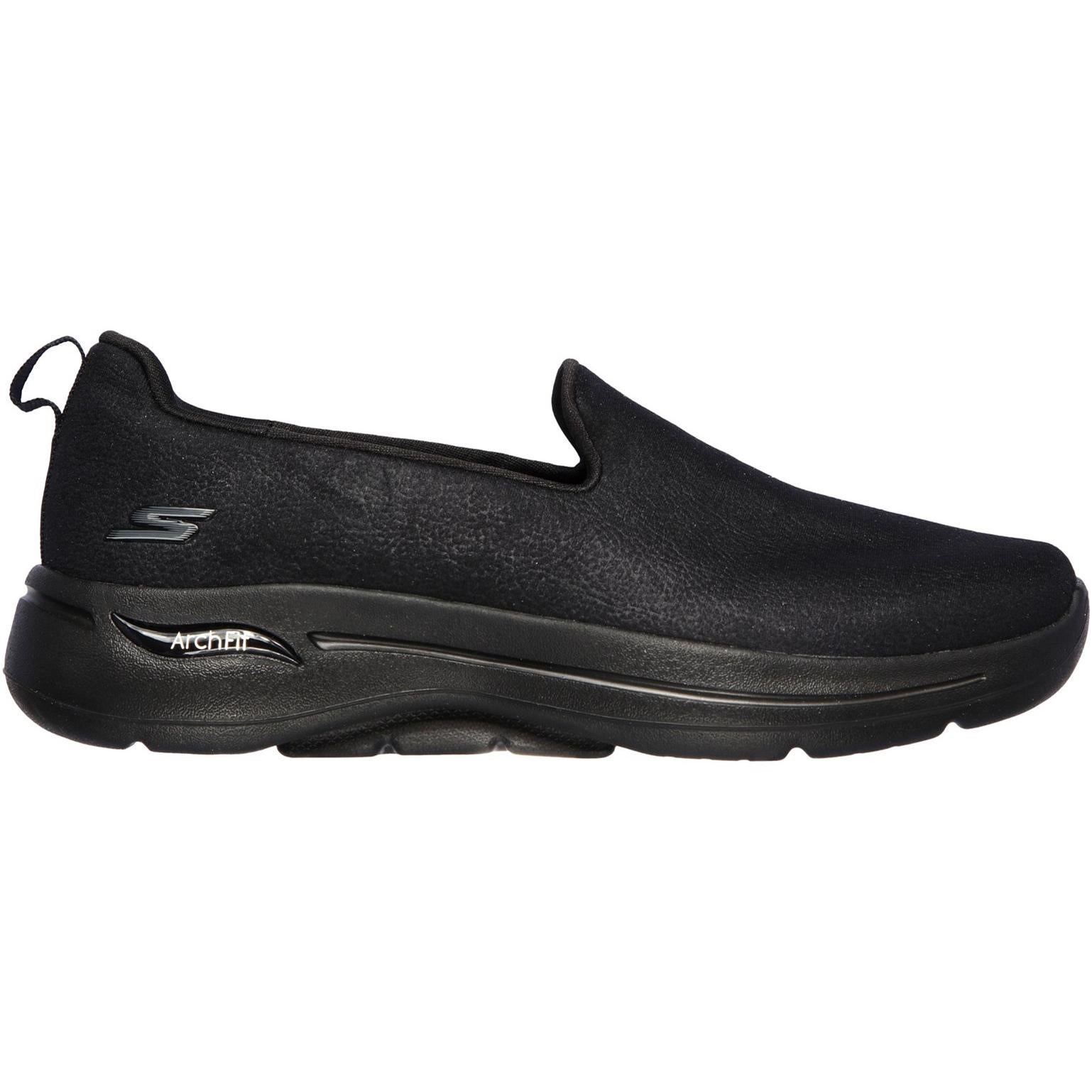 Skechers Go Walk Arch Fit Smooth Voyage Slip On Trainers