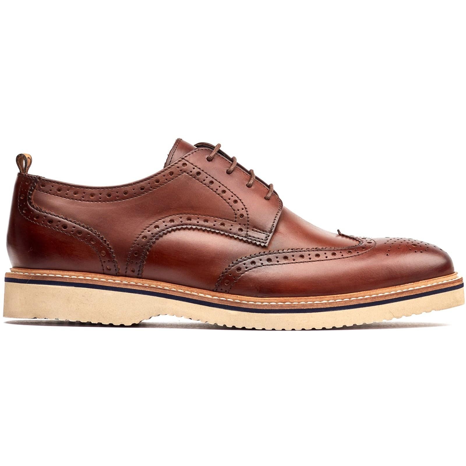 Base London Marcello Lace Up Brogue Shoe