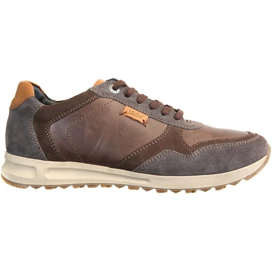 Josef Seibel Thaddeus Tri-Colour Leather Trainer