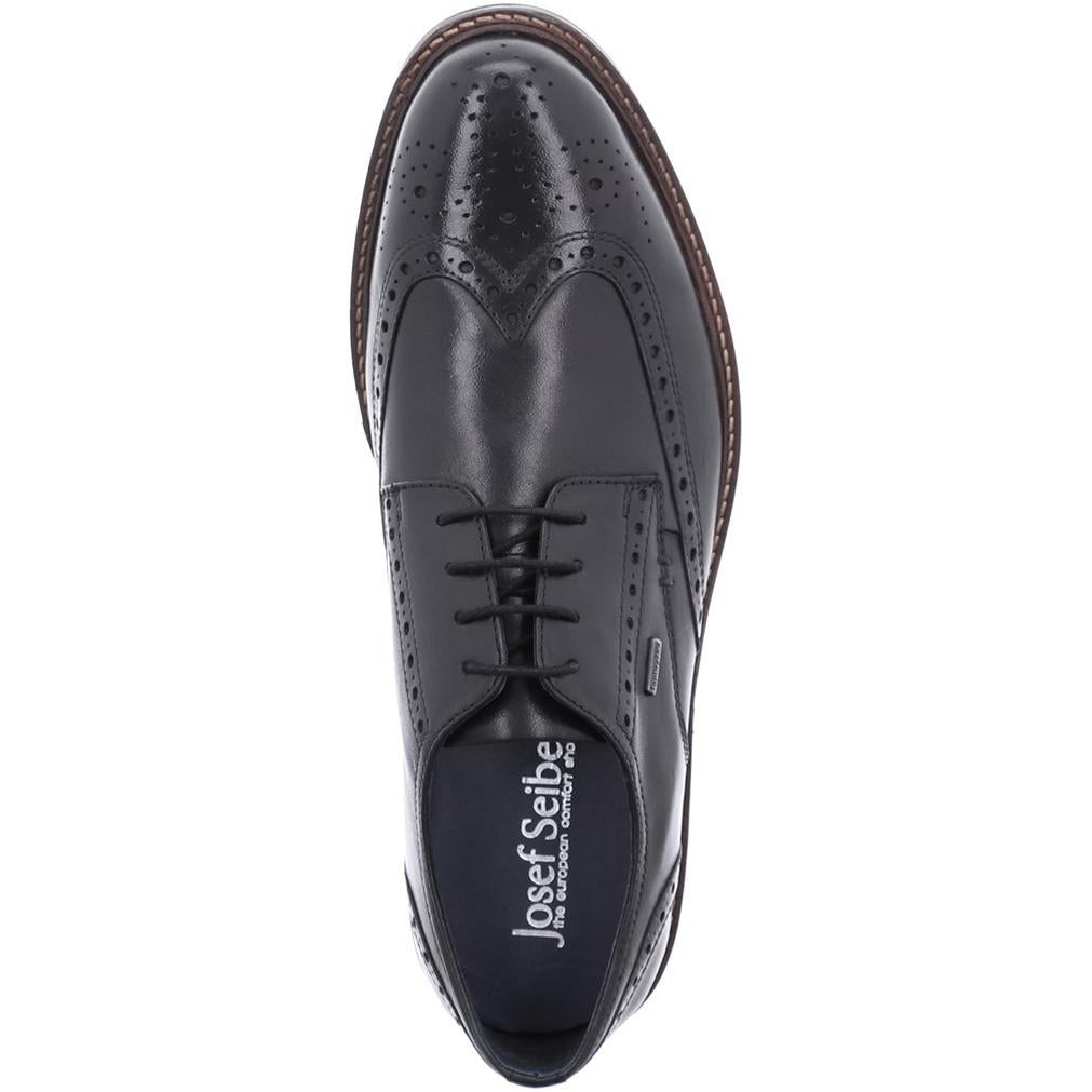 Josef Seibel Jasper Leather Waterproof Lace-Up Shoe