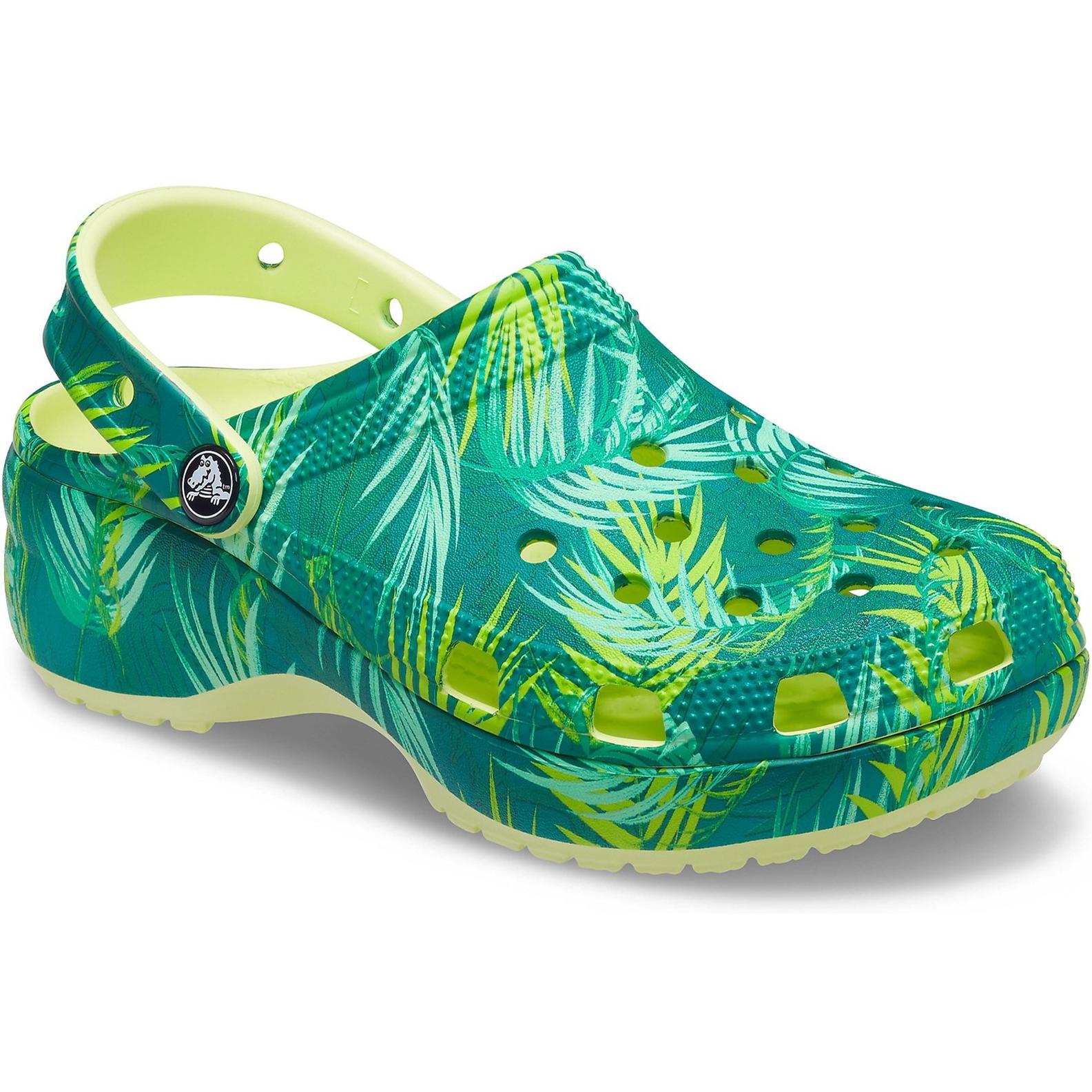 Crocs Platform Tropical Beach Shoes