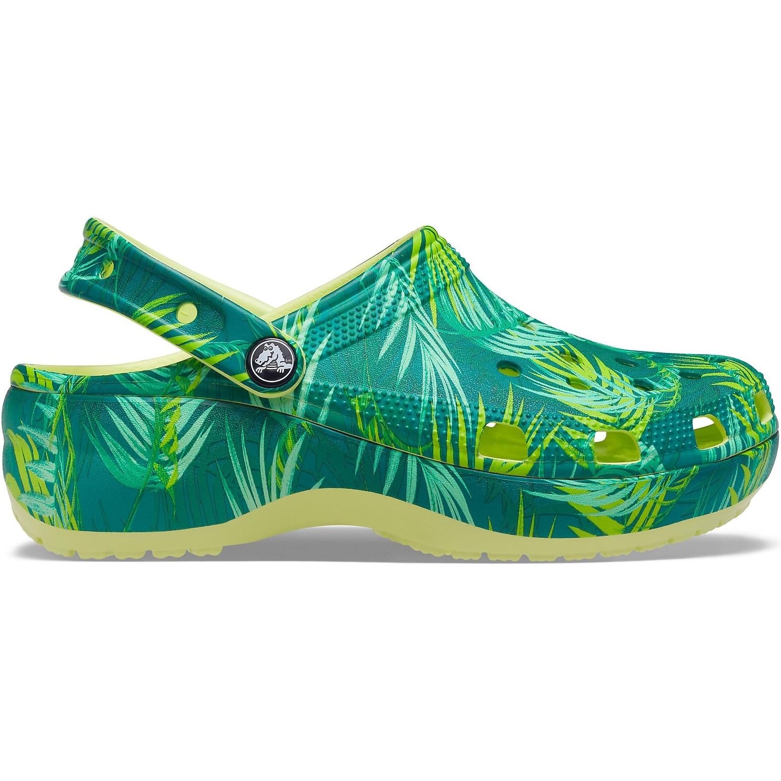 Crocs Platform Tropical Beach Shoes