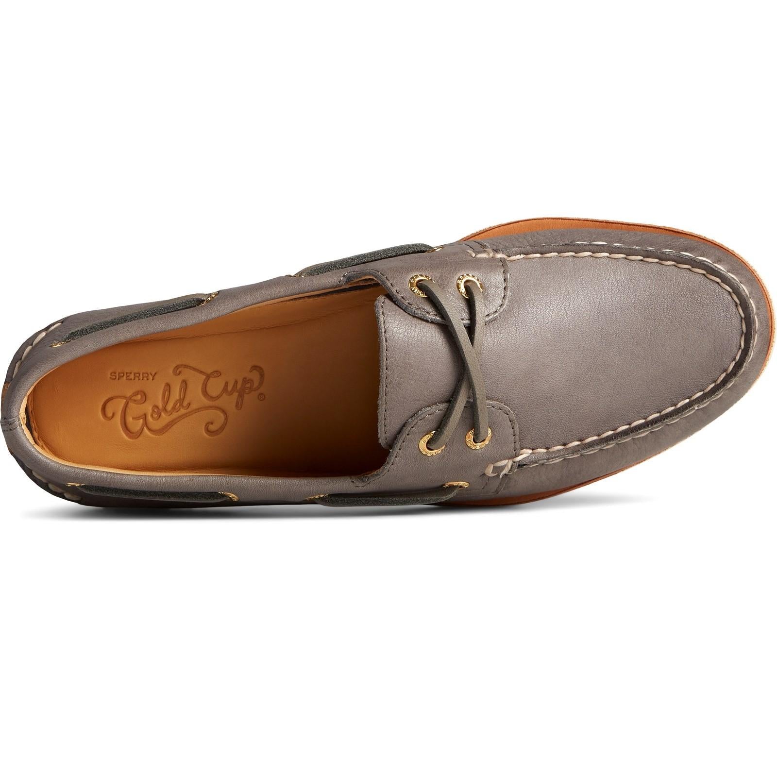 Sperry Gold A/O 2-Eye Boat Shoe Lace Shoes