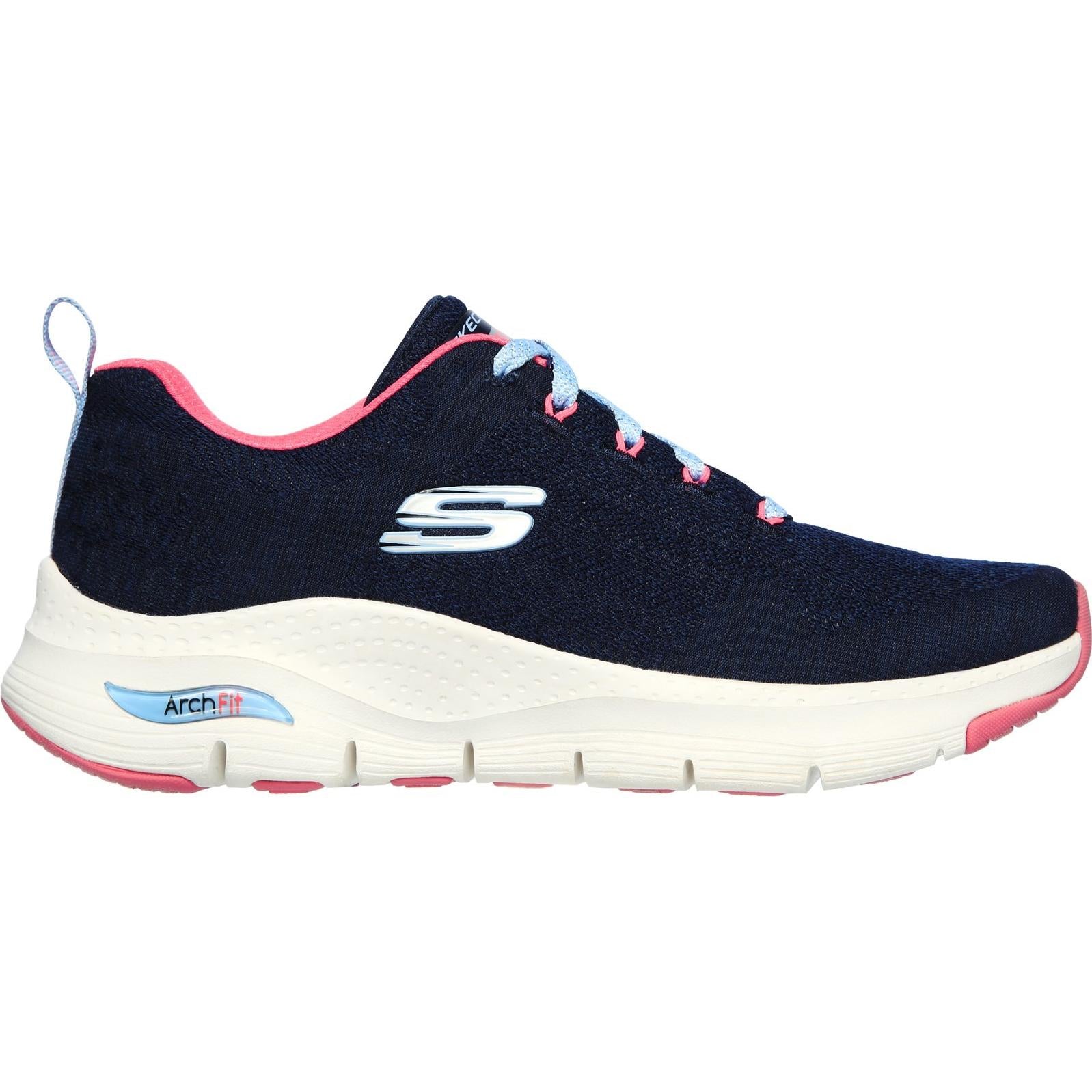 Skechers Arch Fit Comfy Wave Wide Sports Shoe