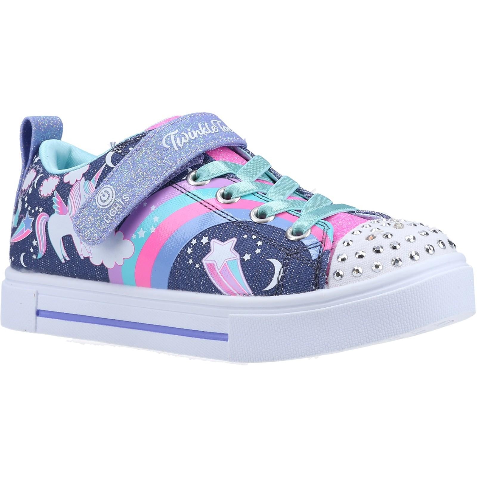 Skechers Twinkle Toes: Twinkle Sparks Unicorn Charmed shoe