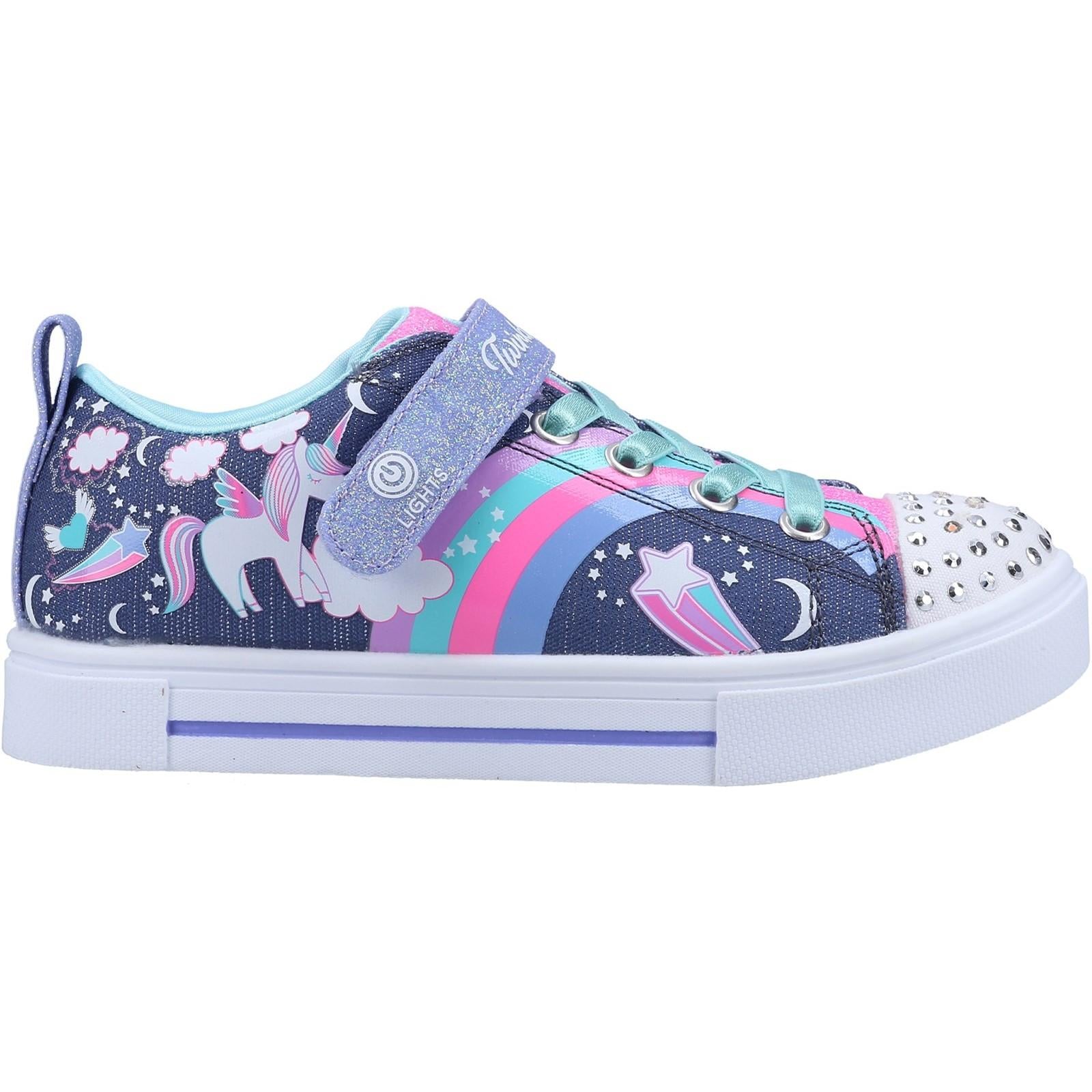 Skechers Twinkle Toes: Twinkle Sparks Unicorn Charmed shoe