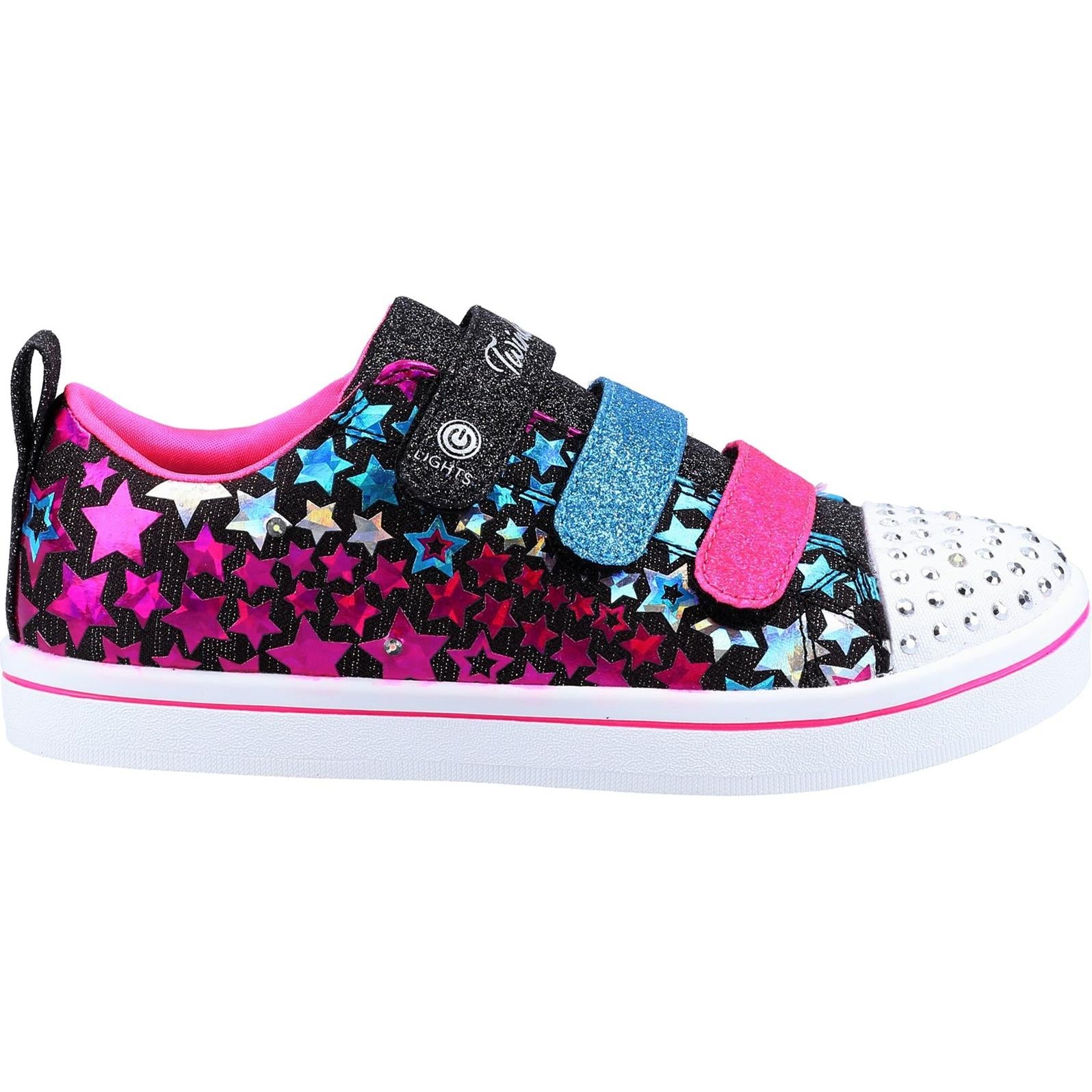 Skechers Twinkle Toes: Sparkle Rayz - Star Blast Trainers