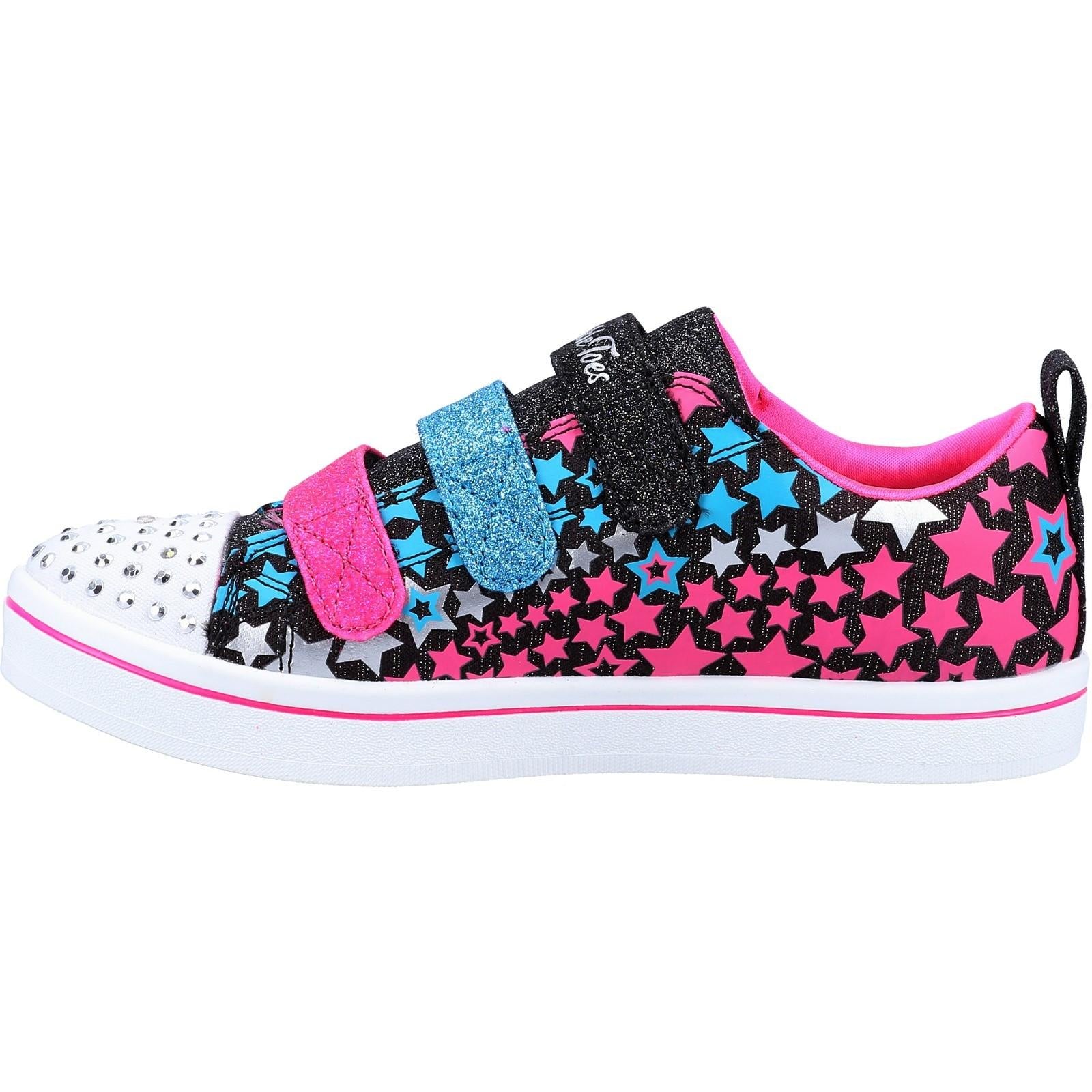 Skechers Twinkle Toes: Sparkle Rayz - Star Blast Trainers