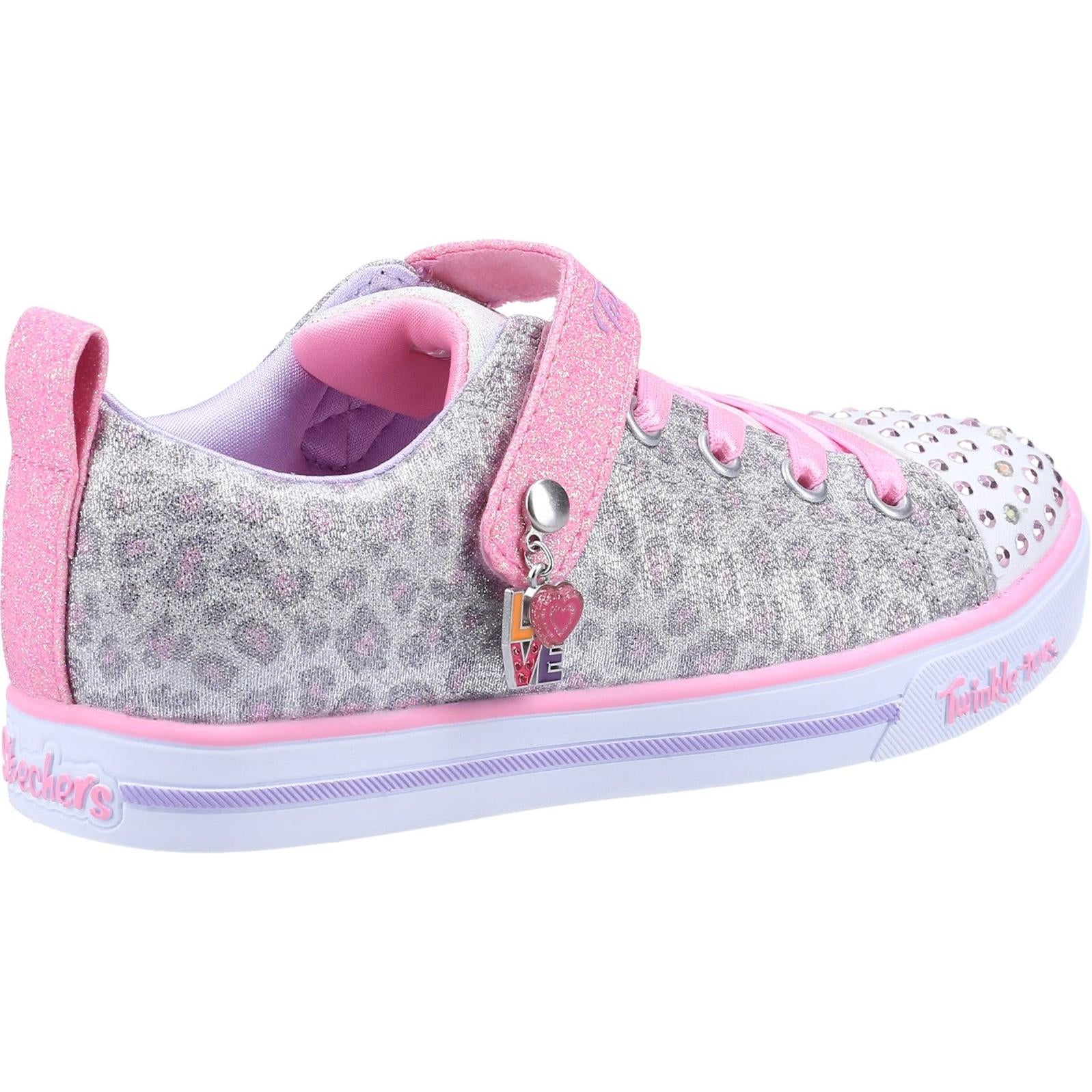 Skechers Twinkle Toes: Sparkle Lite Leopard Shines Shoe